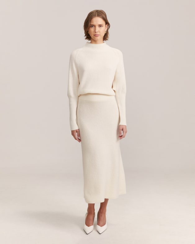 Knit midi skirts shop