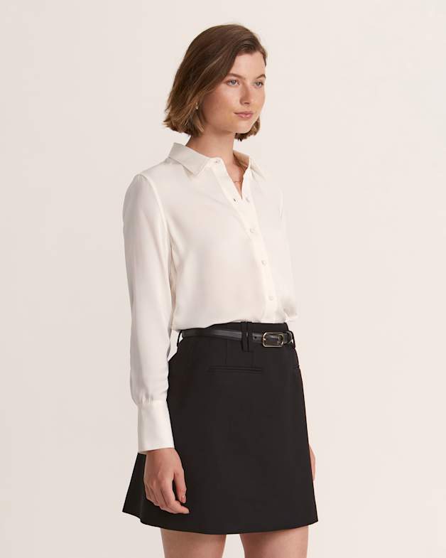 Silk shirt womens nz on sale
