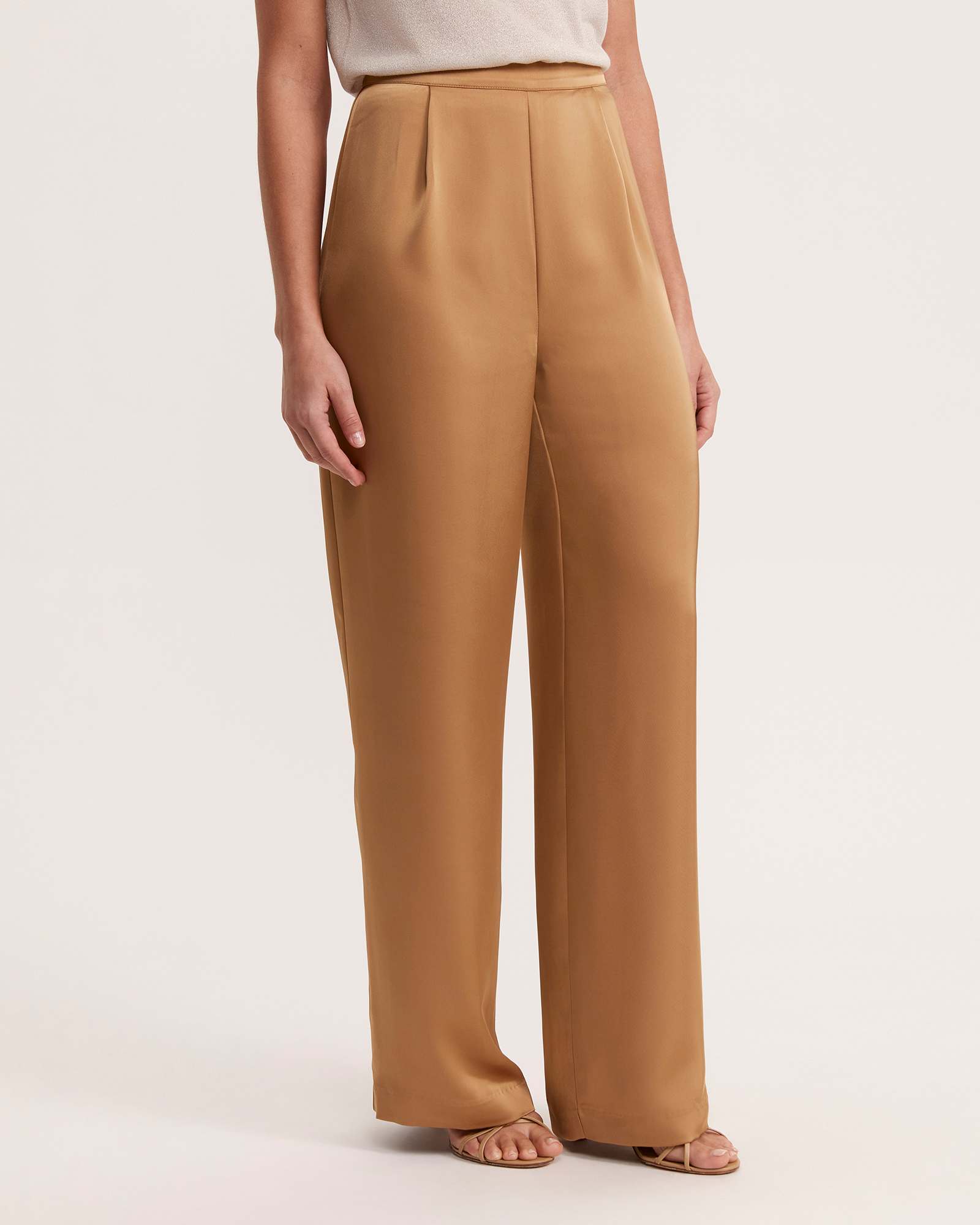 GOLD/SUVIN COTTON 11.5oz. WIDE PANTS RECYCLED WASTE SUVIN