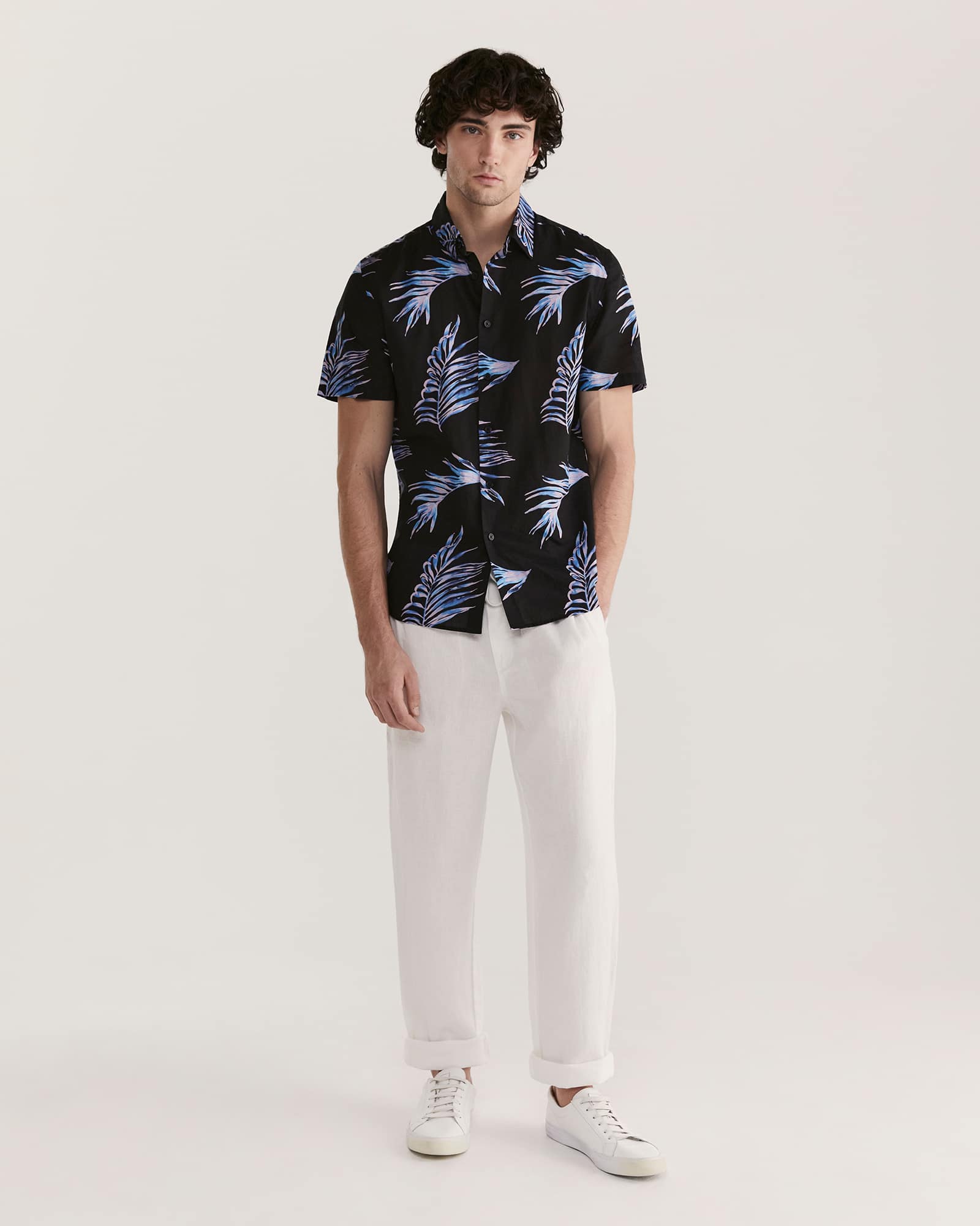Lowry Short Sleeve Classic Print Shirt