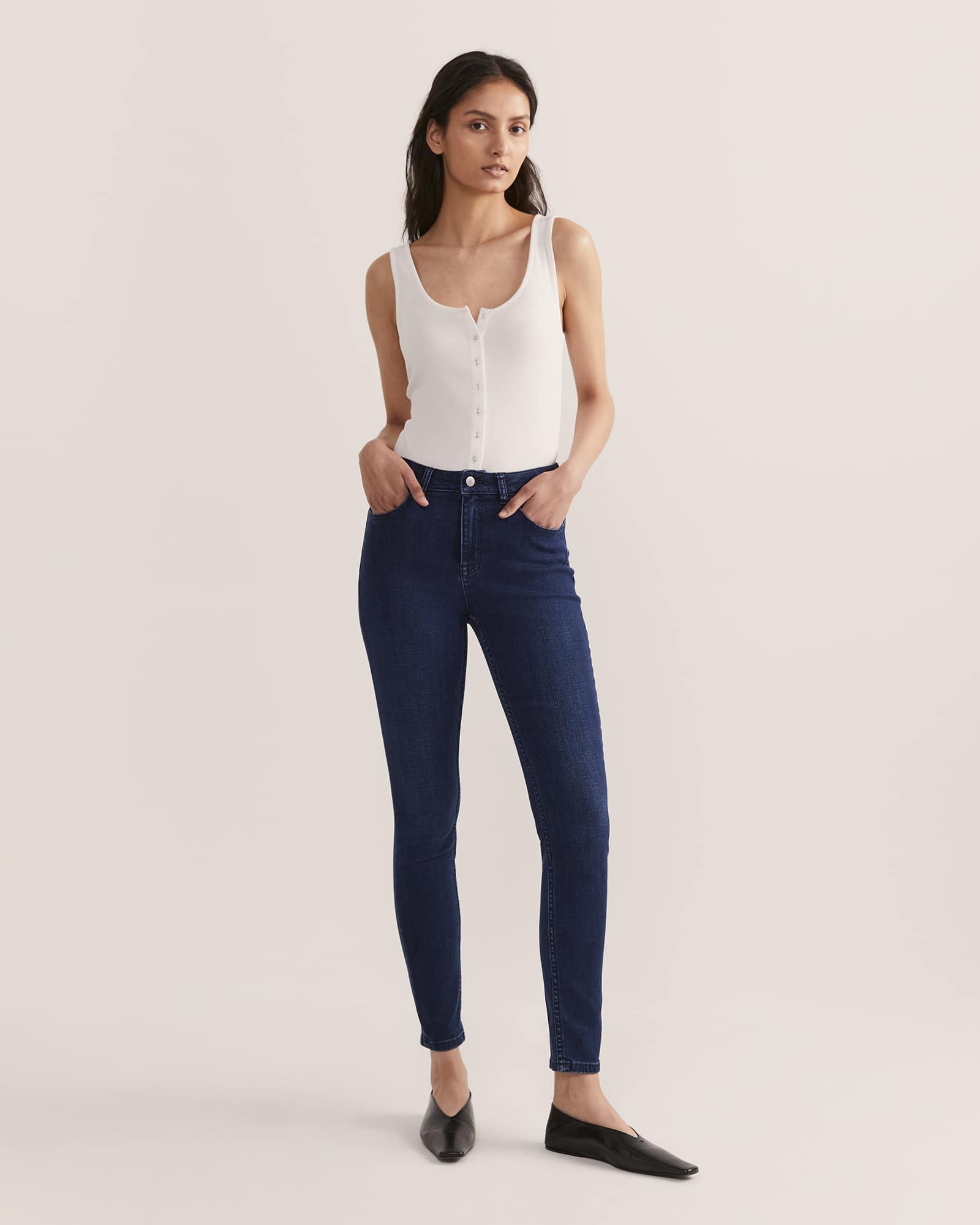 Anna High Rise Skinny Jean