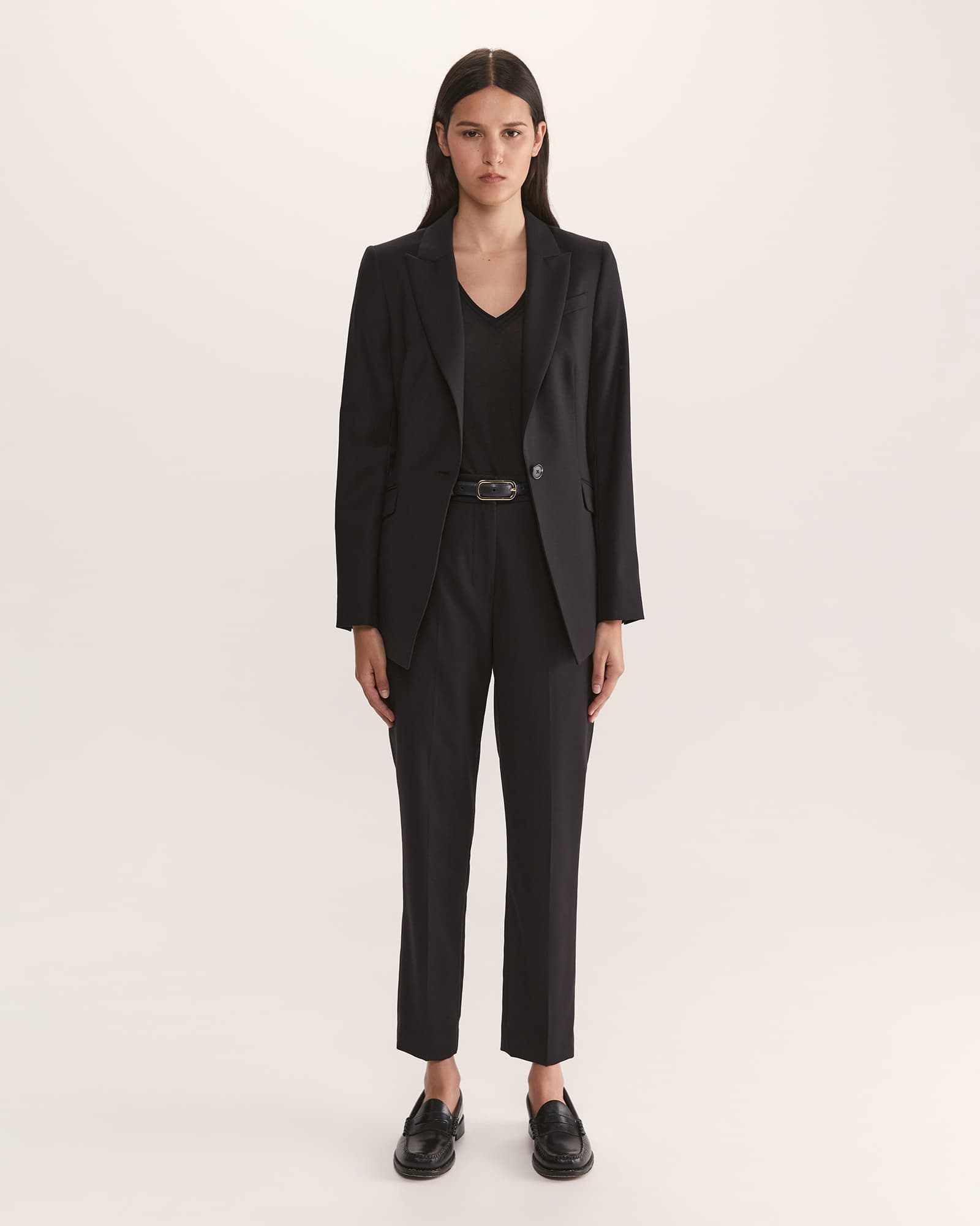 Celeste Wool Tapered Suit Pant