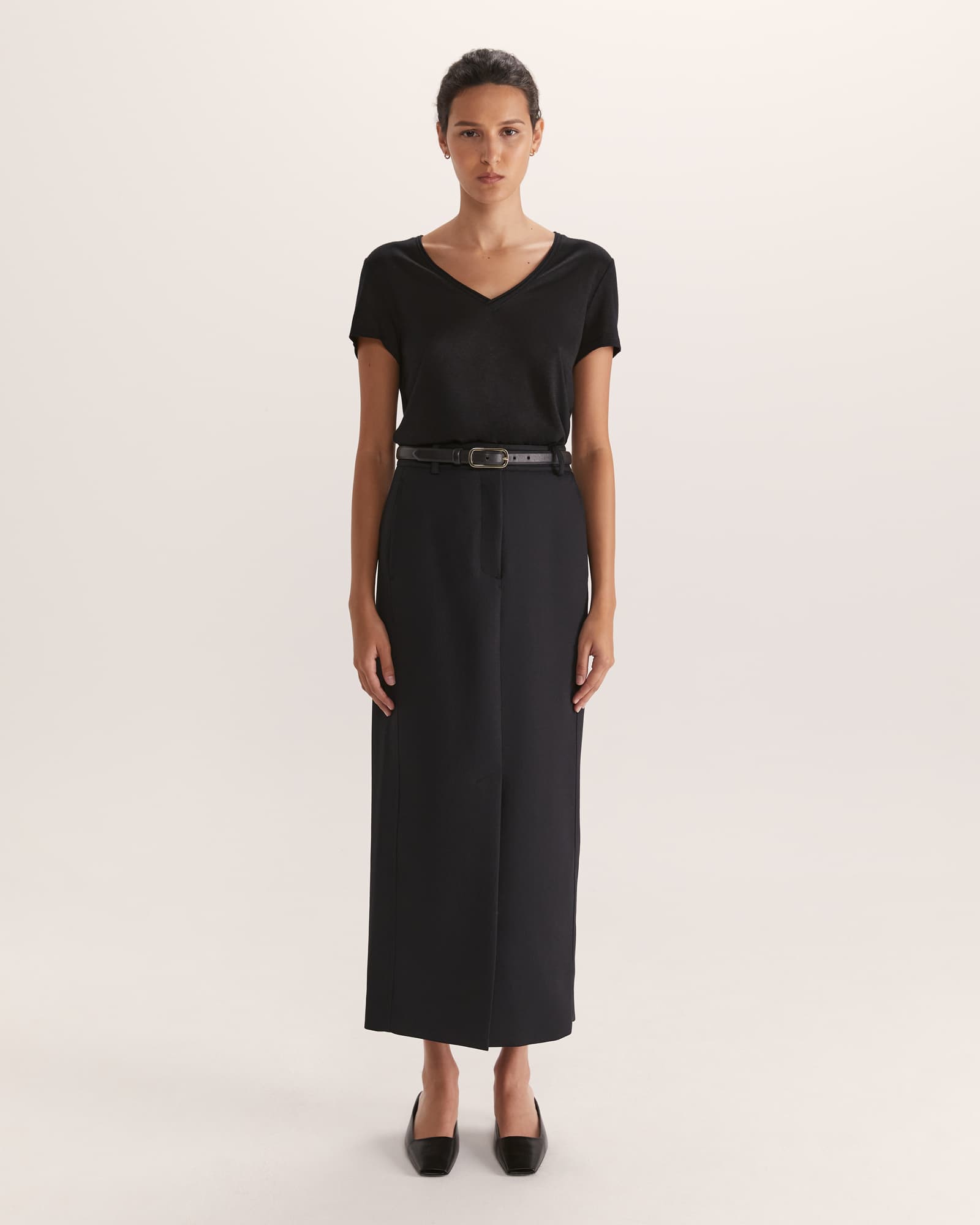 Antonia V Neck Tee