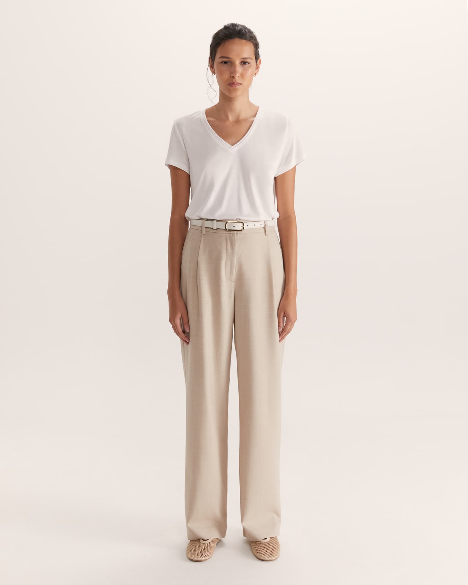 Antonia V Neck Tee