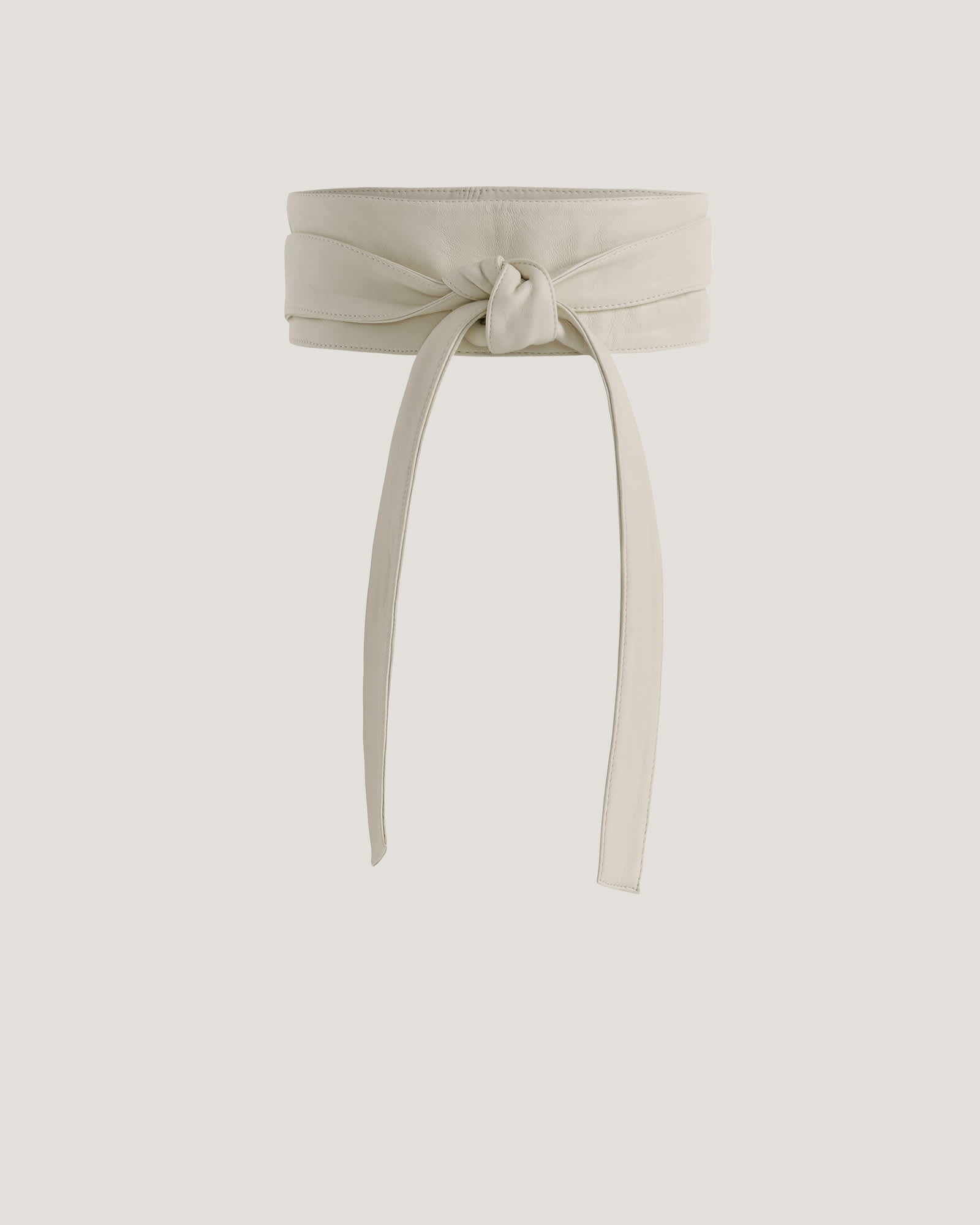 Ayla Leather Tie Belt