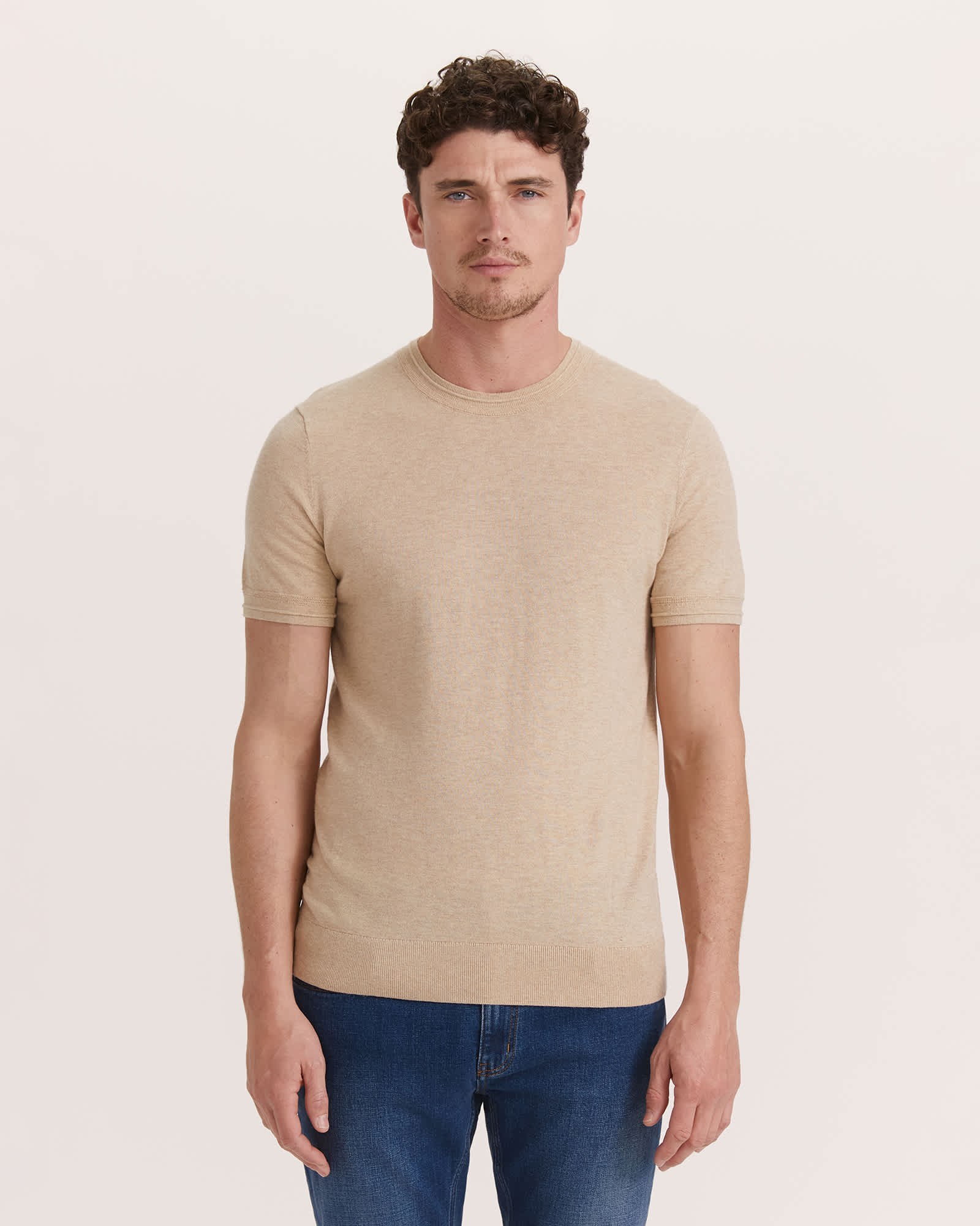 Miramar Cotton Wool Knit Tee