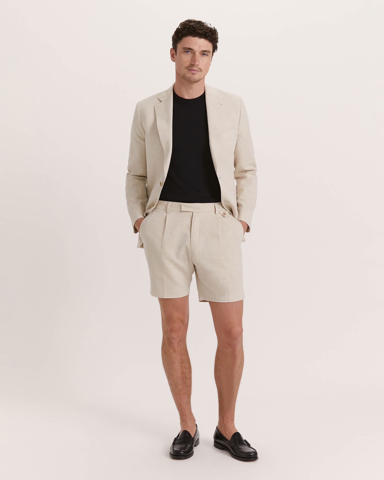 Elias Pleat Front Short