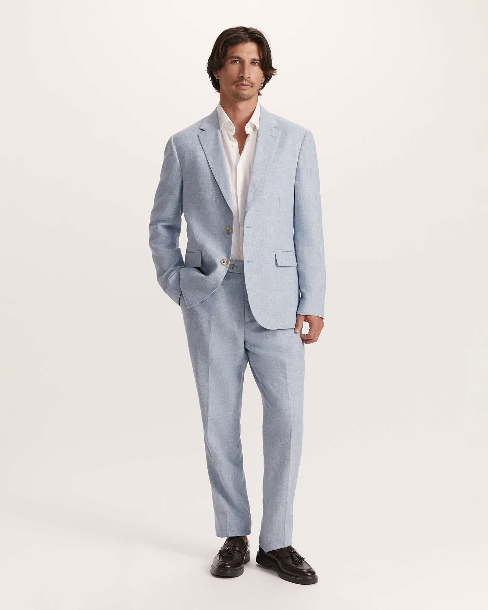 Duke Linen Blend Item Jacket