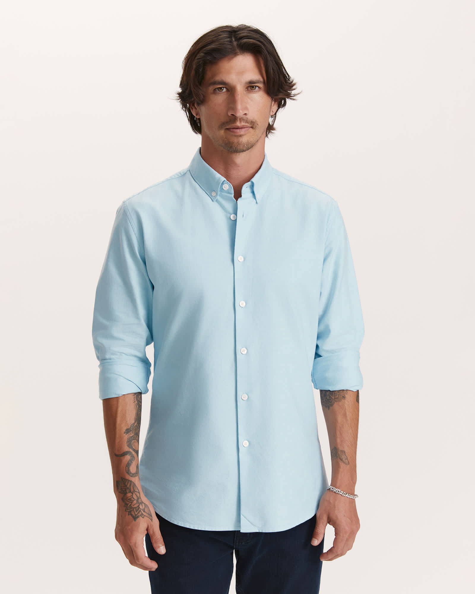 Nathan Oxford Cotton Shirt