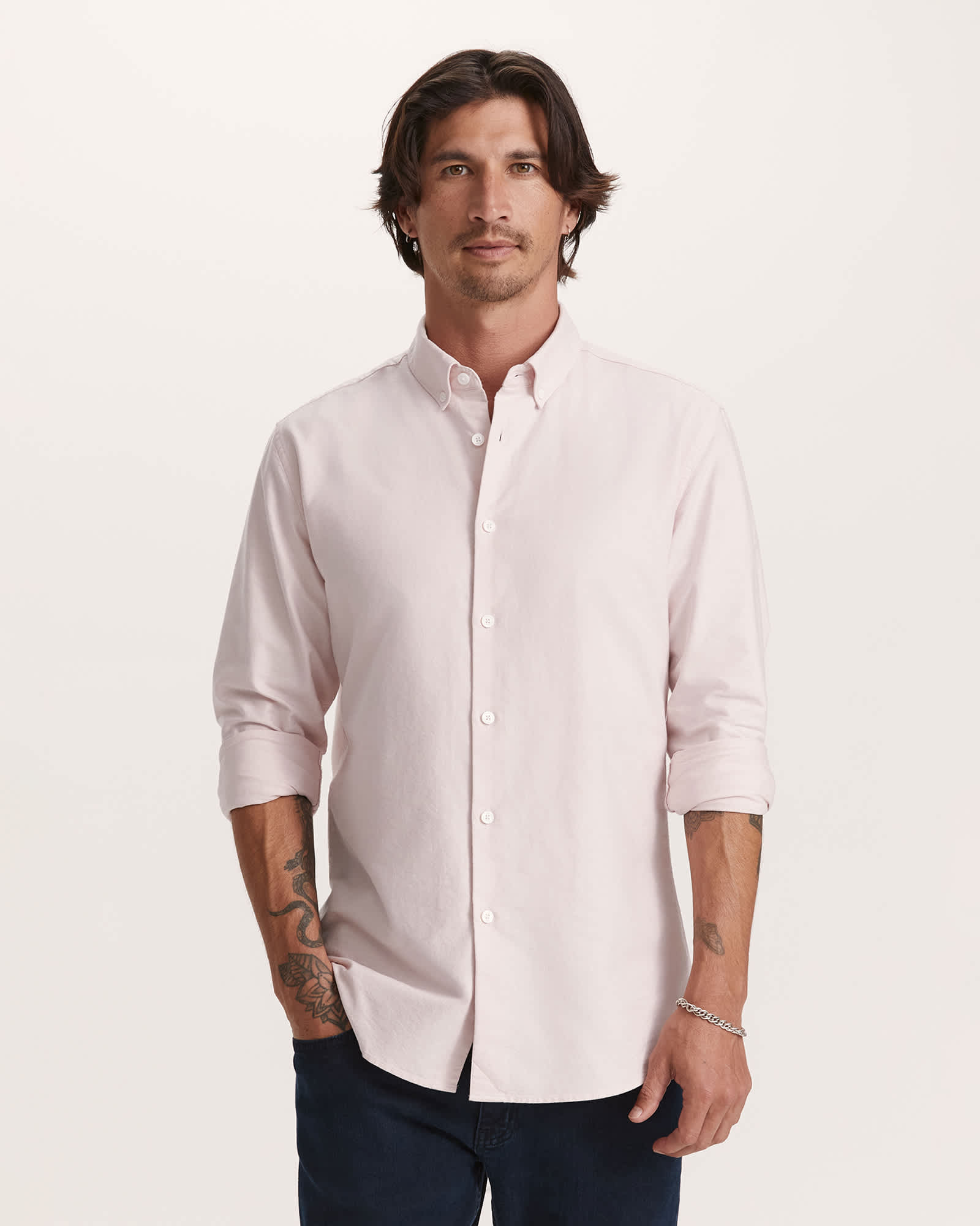 Nathan Oxford Cotton Shirt