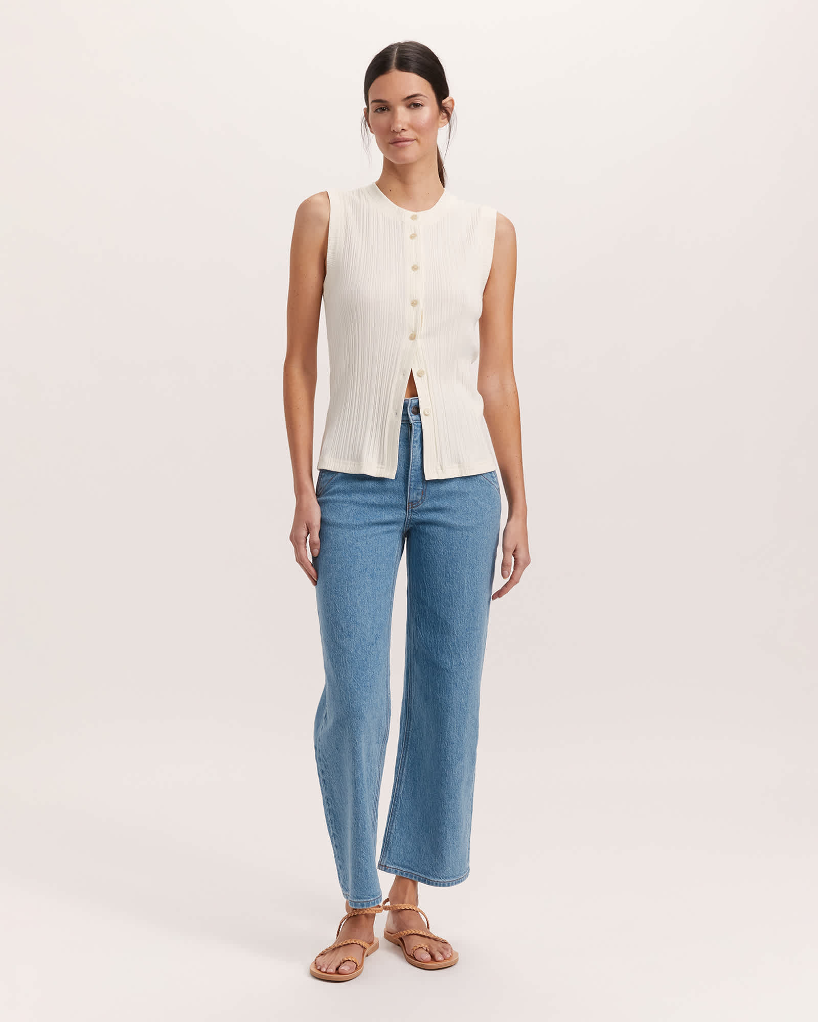 Sabine Crew Neck Vest