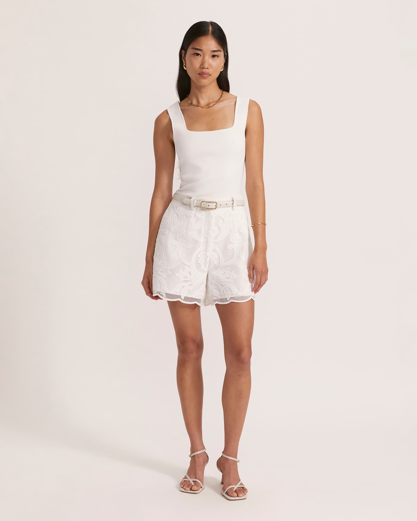Rielle Belted Shorts