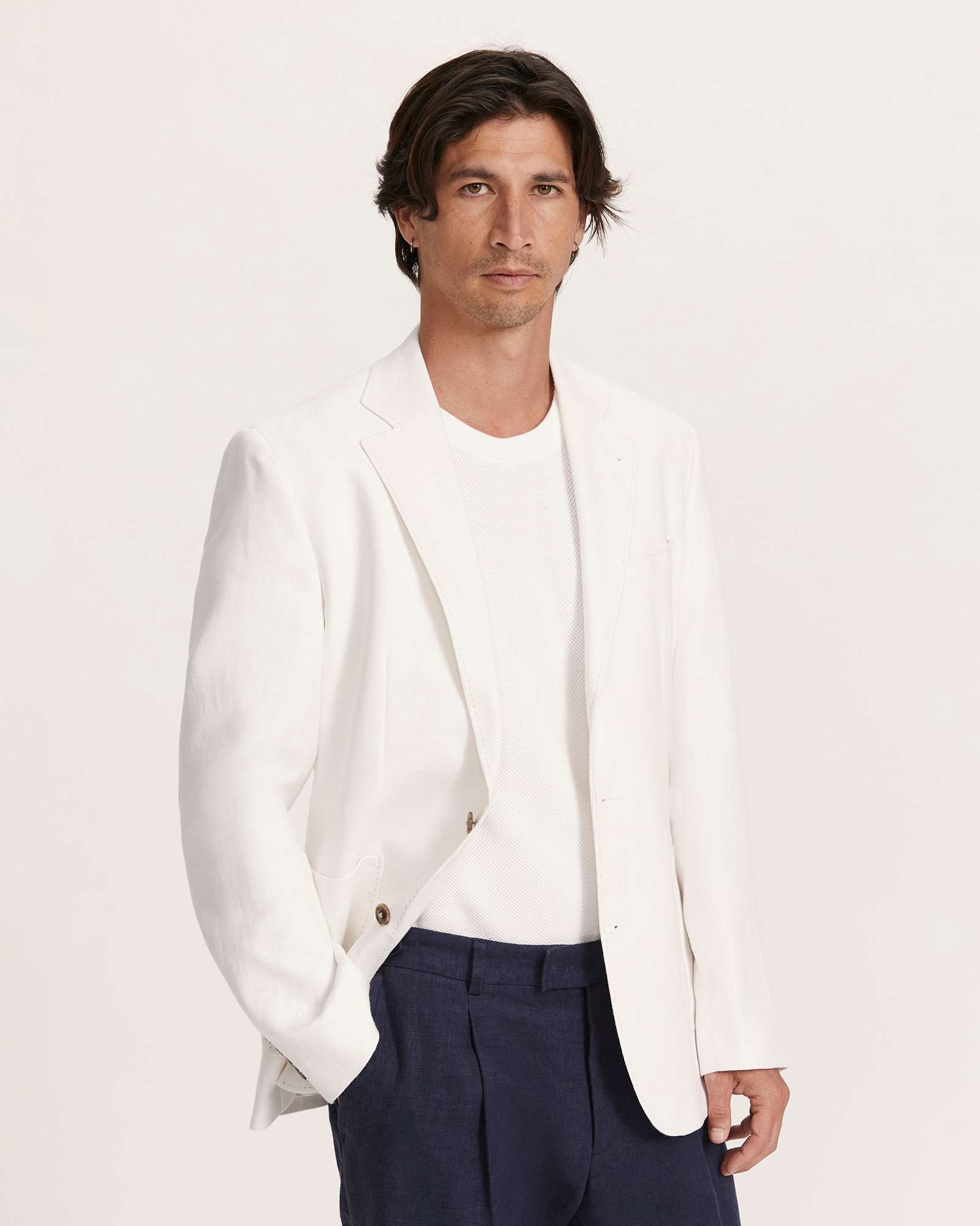 Wade Linen Suit Jacket