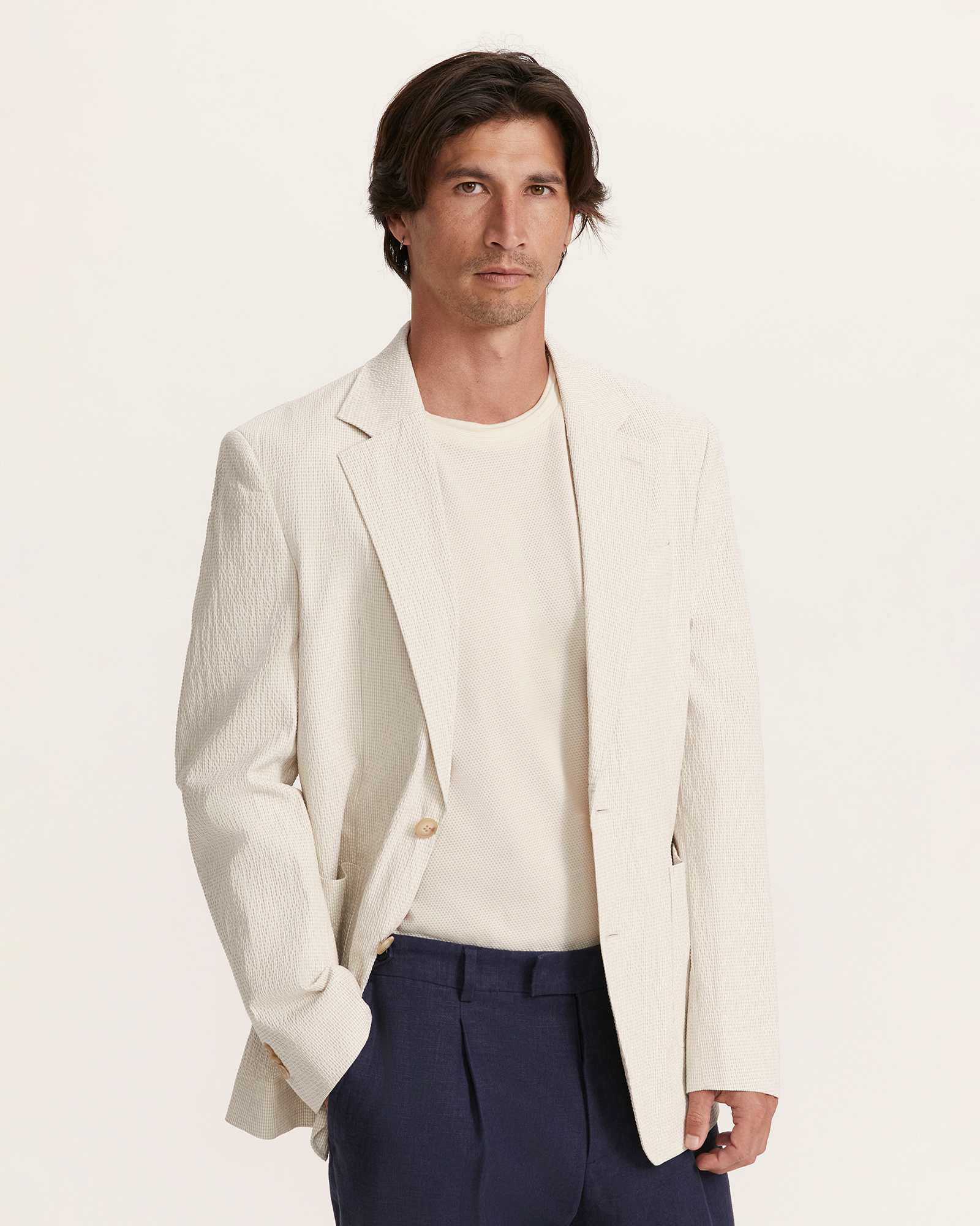 Enrico Seersucker Blazer