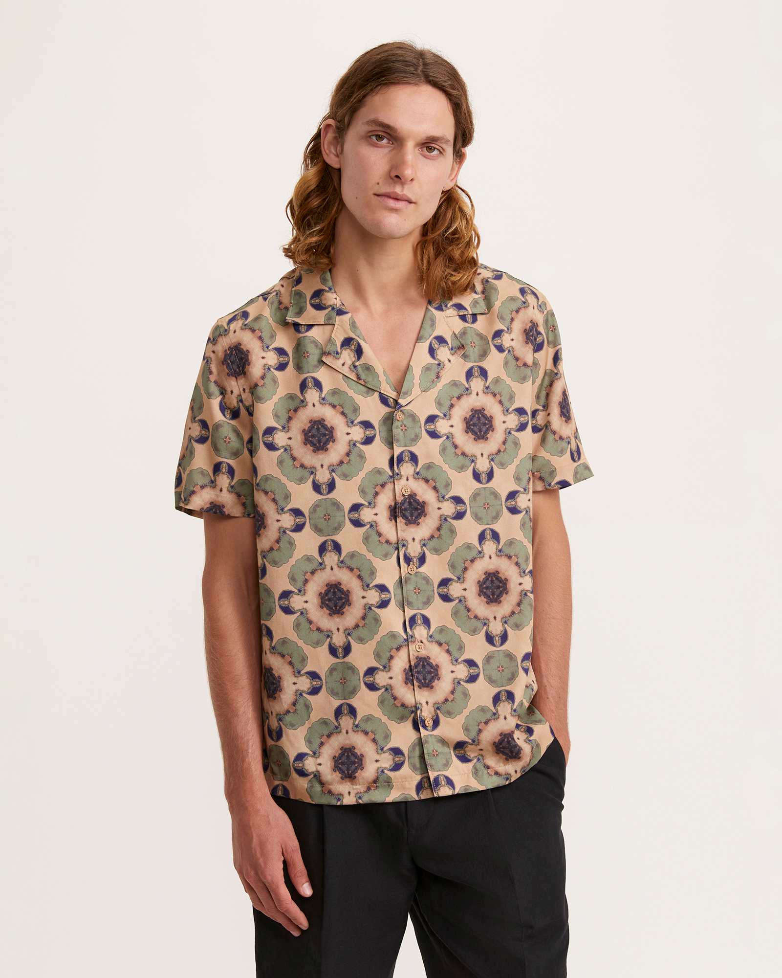 Mavern Short Sleeve Resort Print Shirt