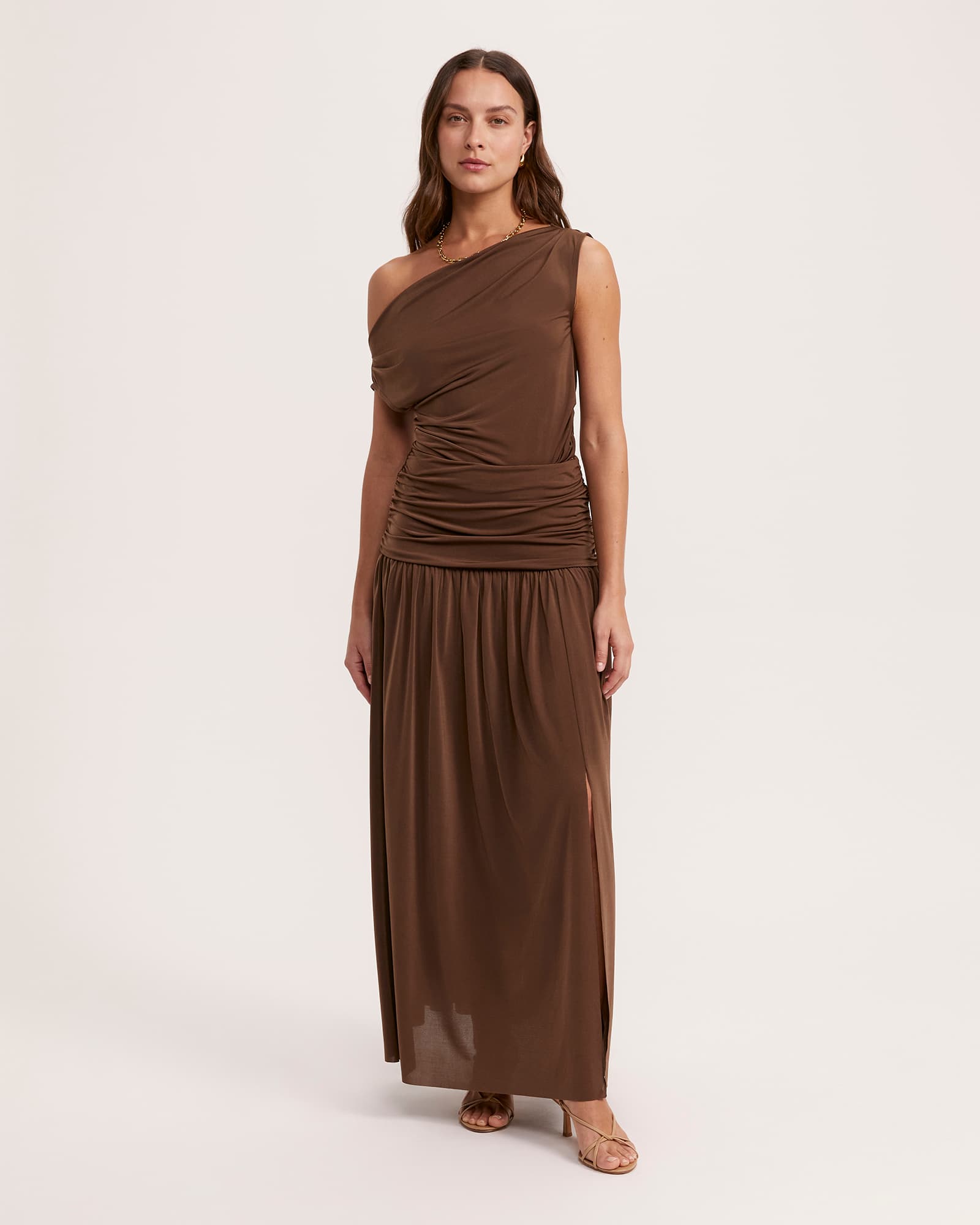 Serena Rouched Maxi Skirt