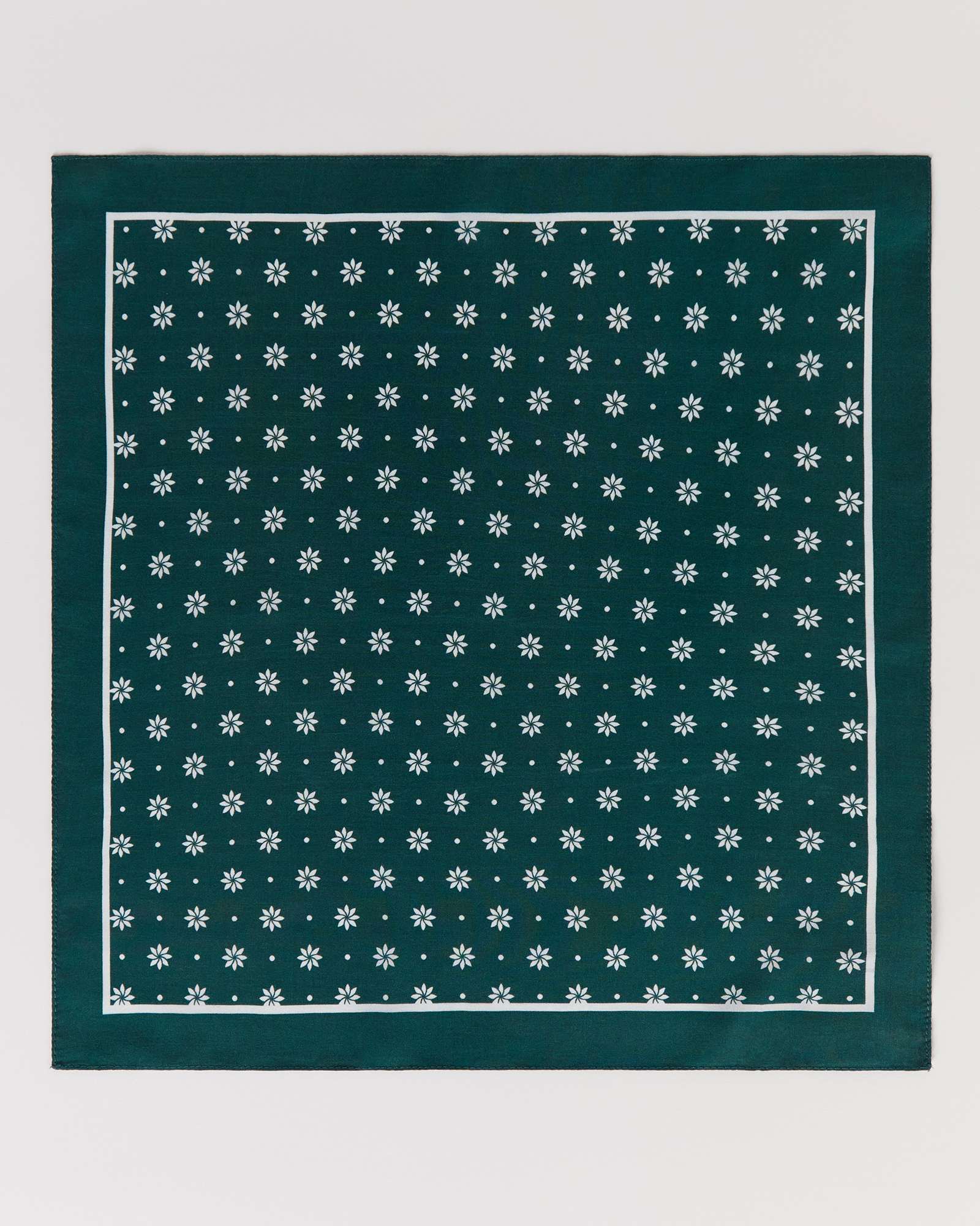 Mini Geo Silk Pocket Square