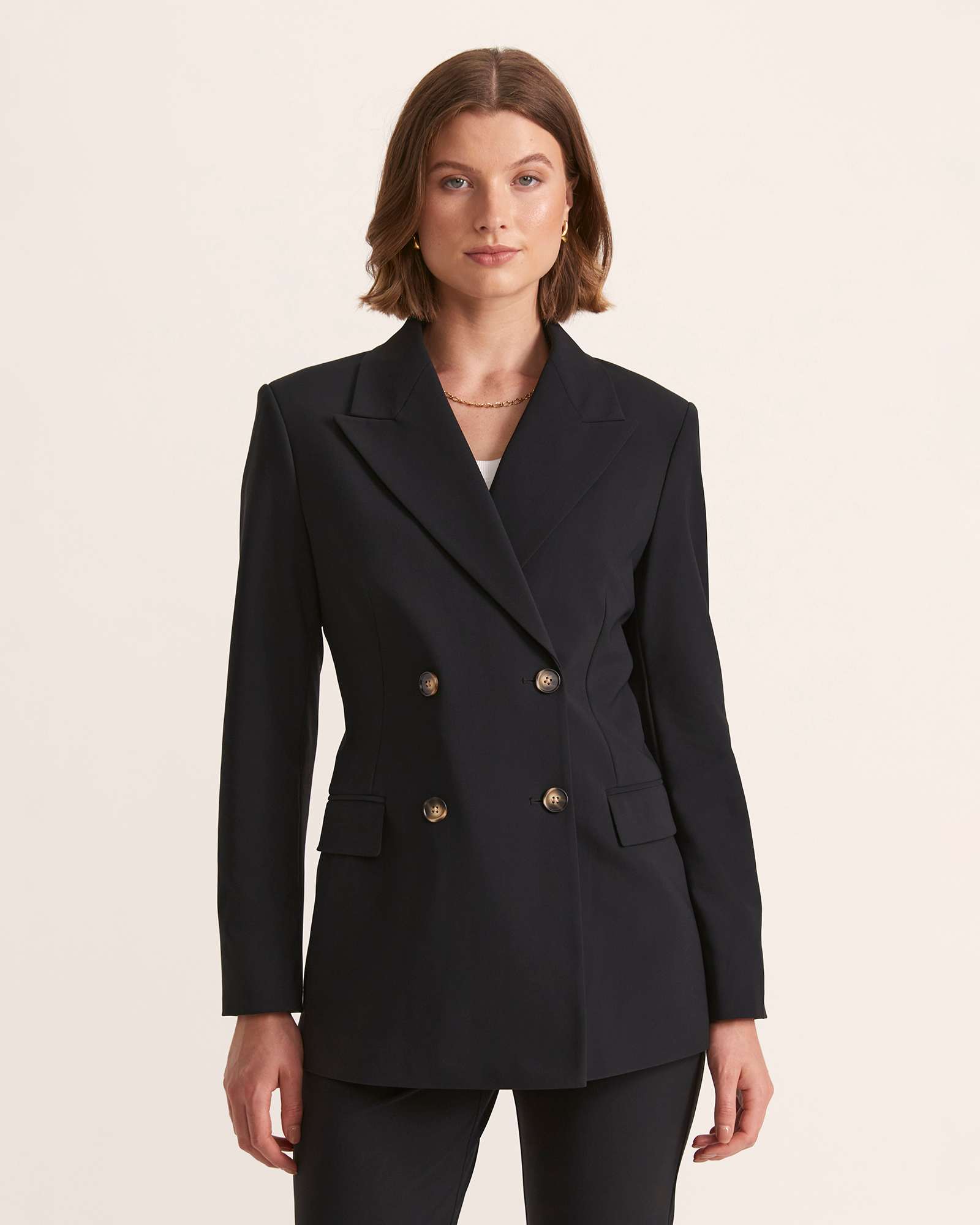 Deia Double Breasted Blazer