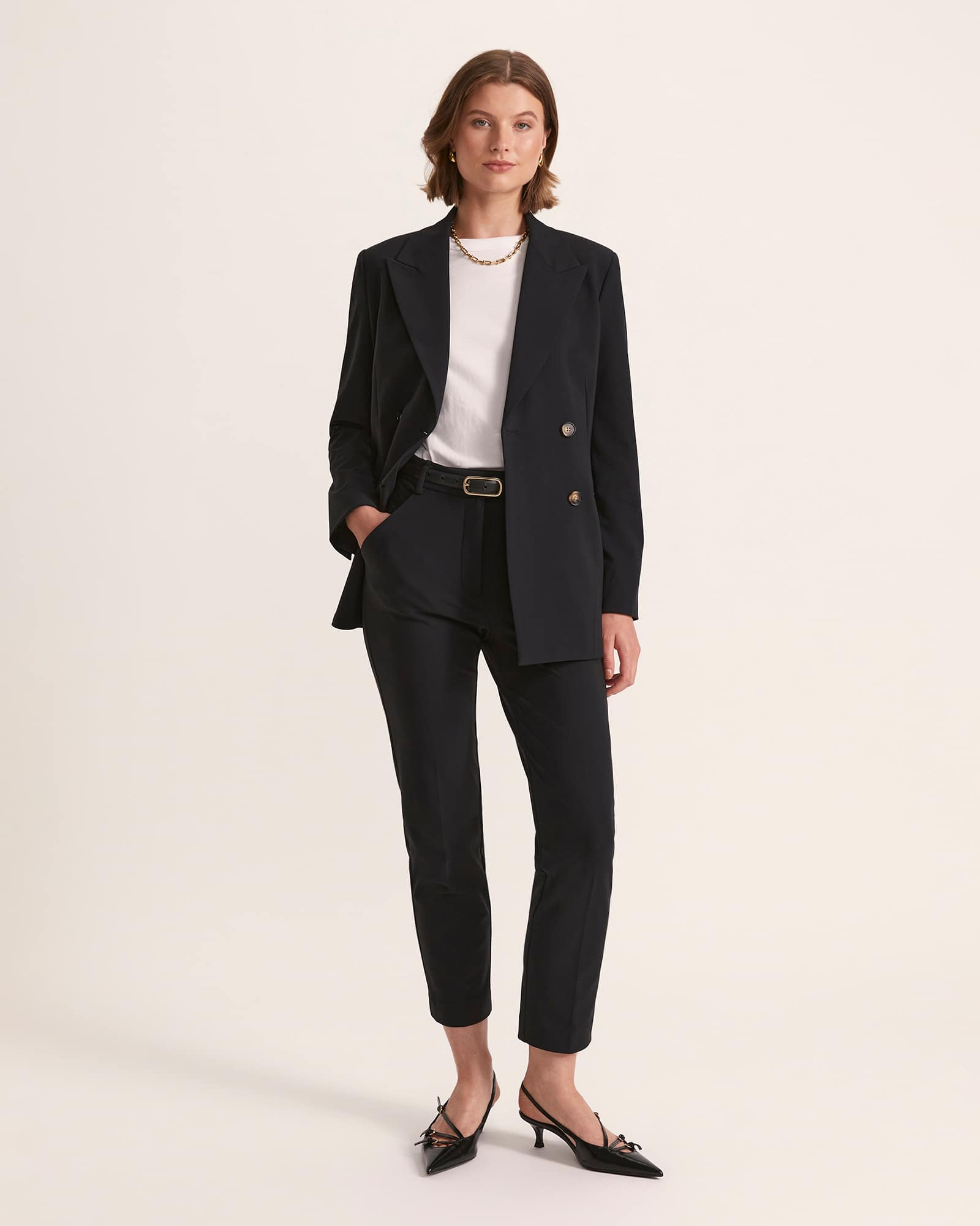 Deia Tapered Cropped Pant
