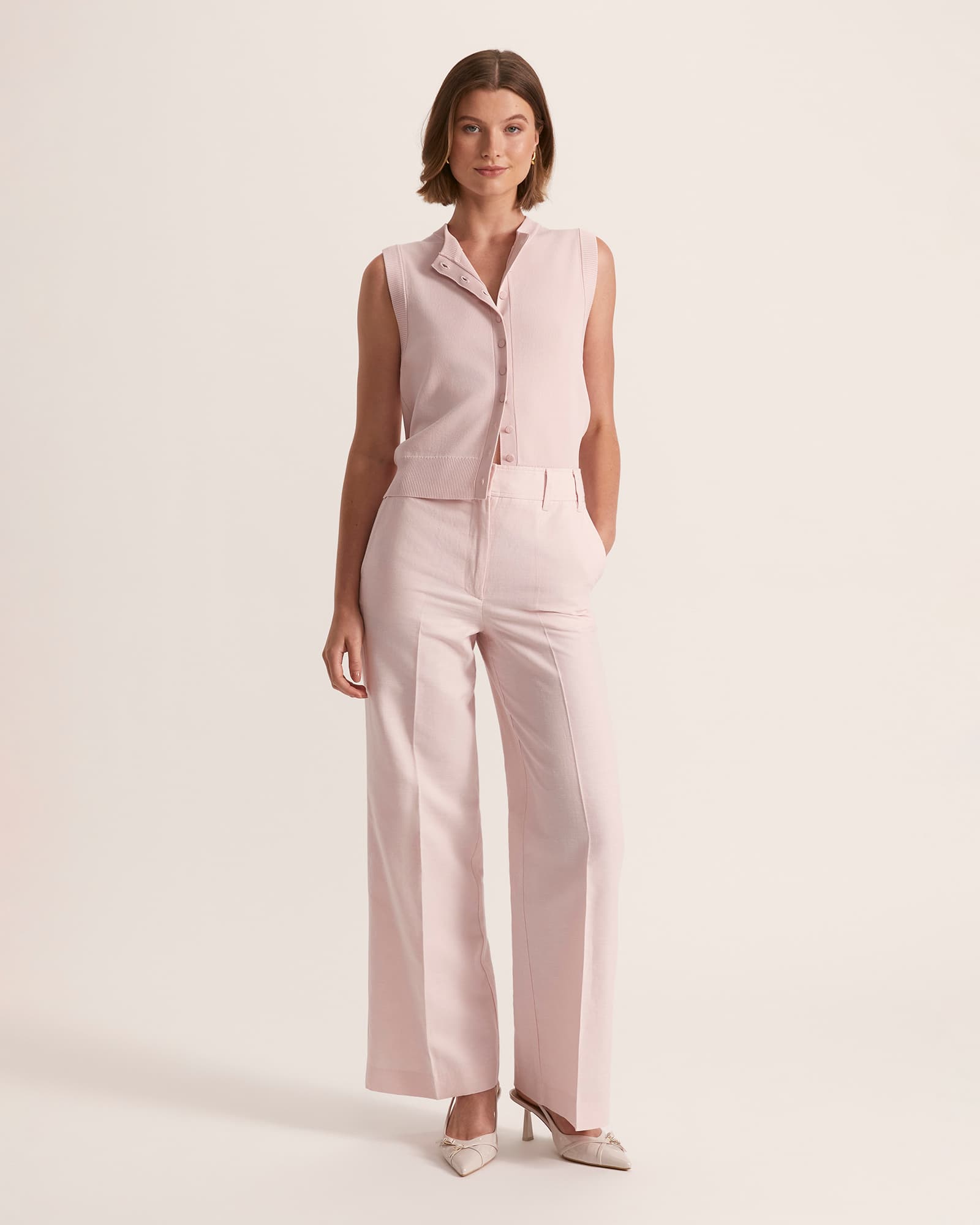 Sienna Linen Wide Leg Pant