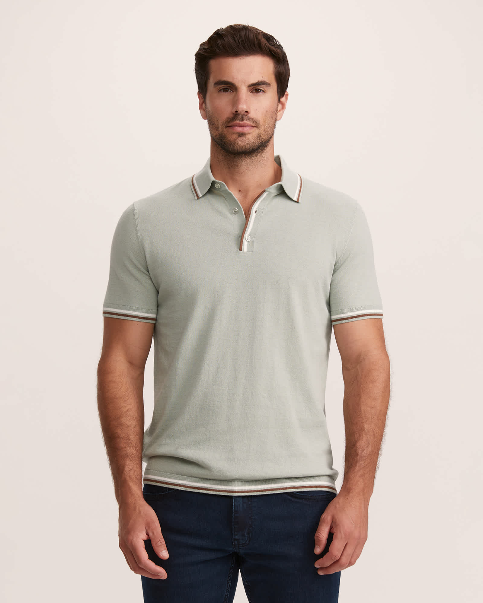 Monte Cotton Knit Polo