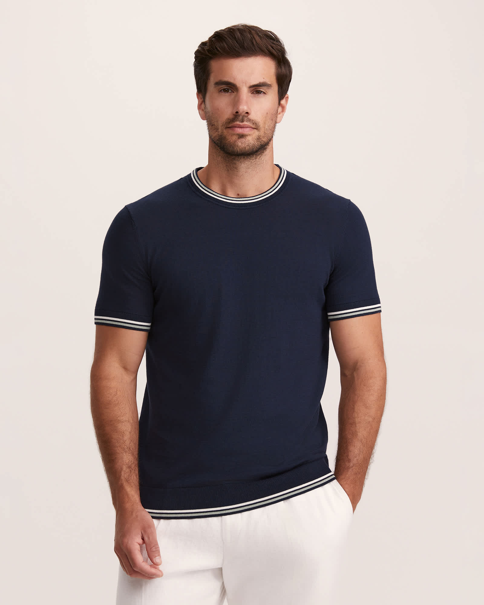 Monte Cotton Knit Tee