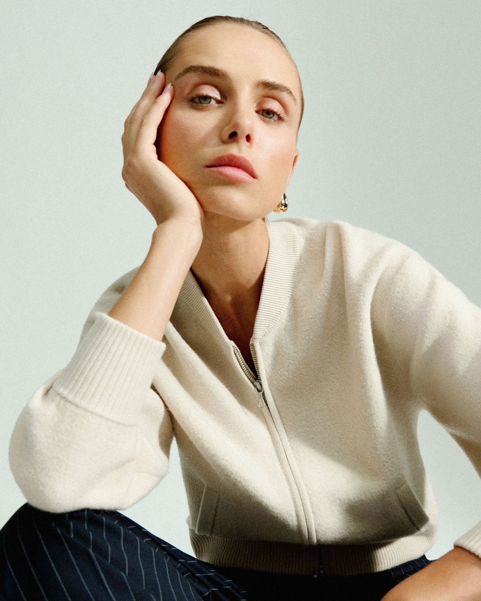 Boiled Wool Bomber