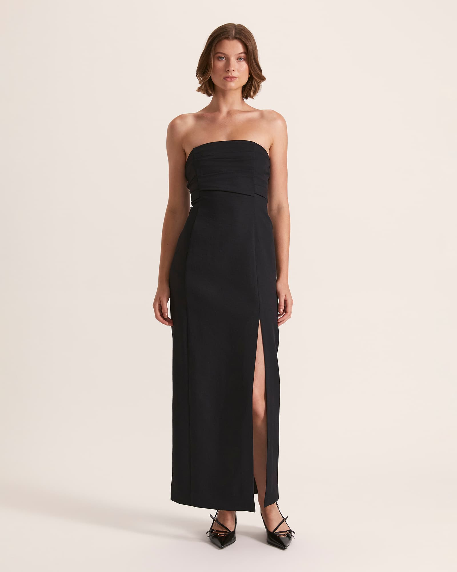 Dharma Strapless Midi Dress