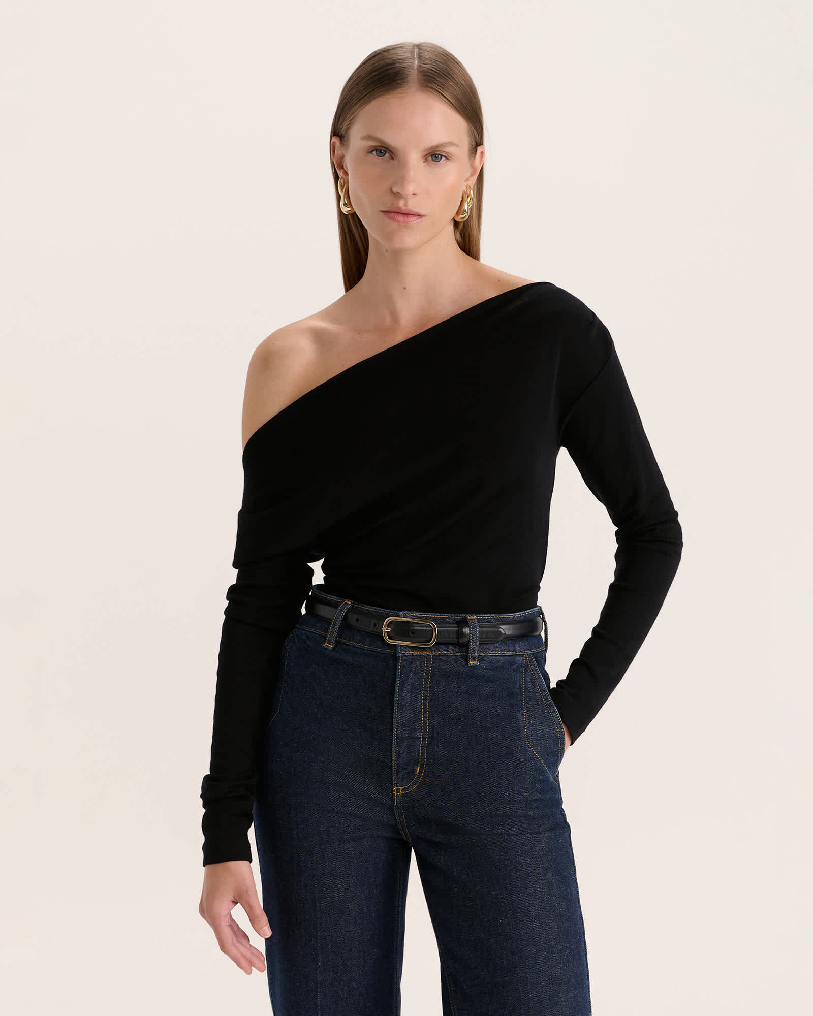Coco Wool Boat Neck Top