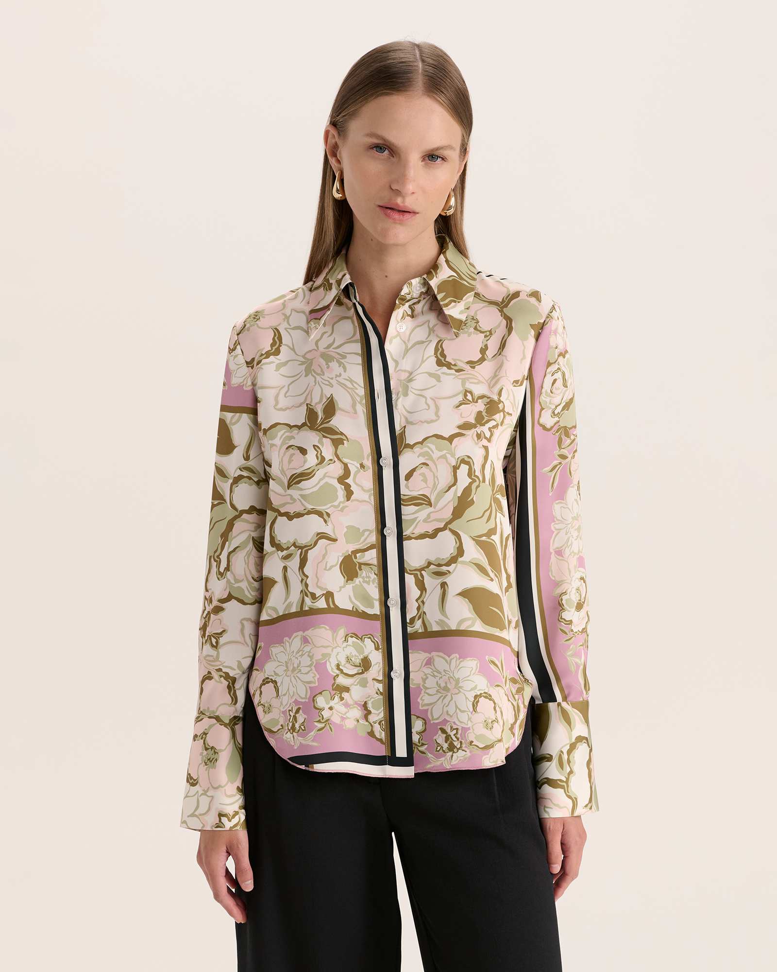 Gardenia Long Sleeve Shirt