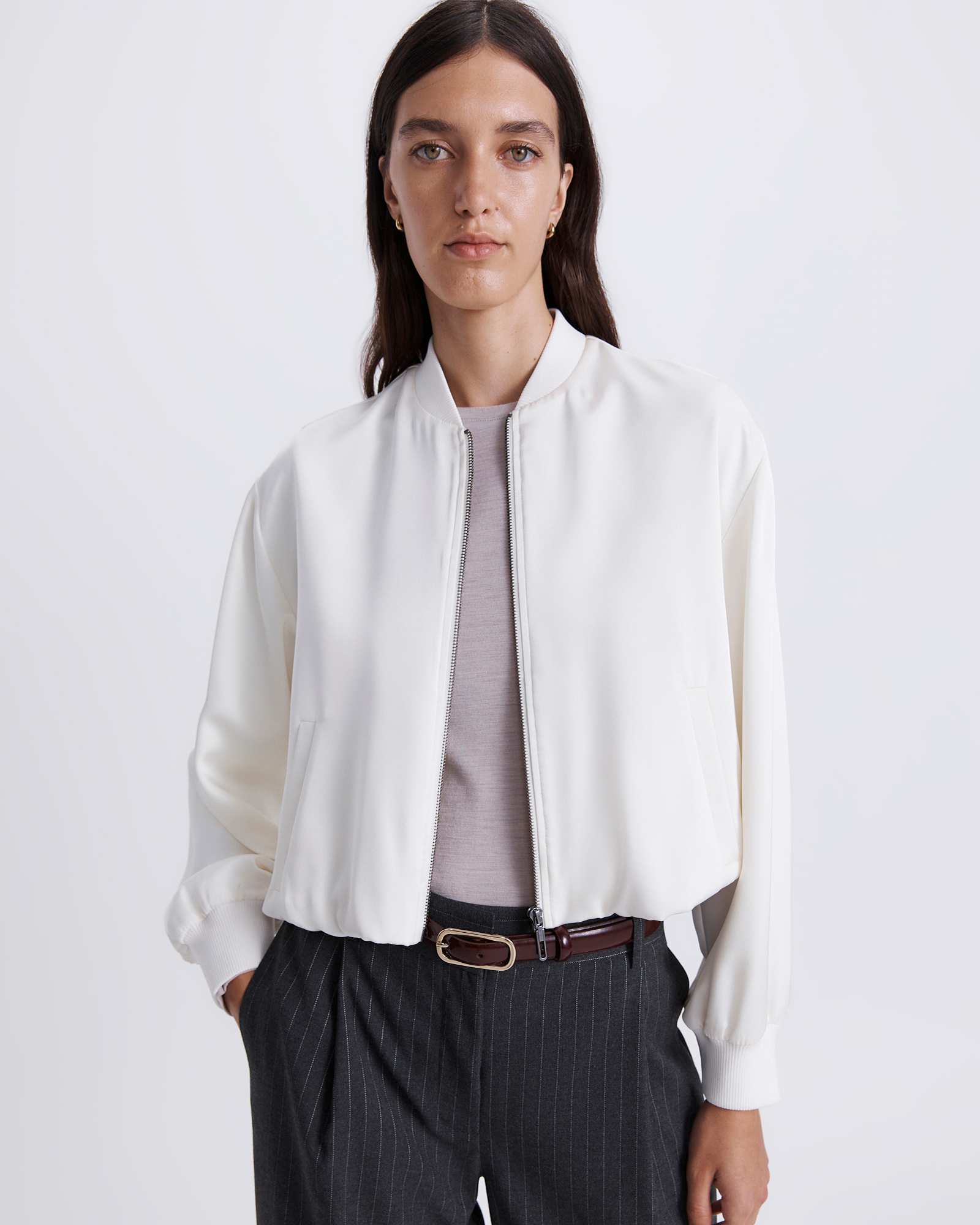 Jayde Satin Bomber