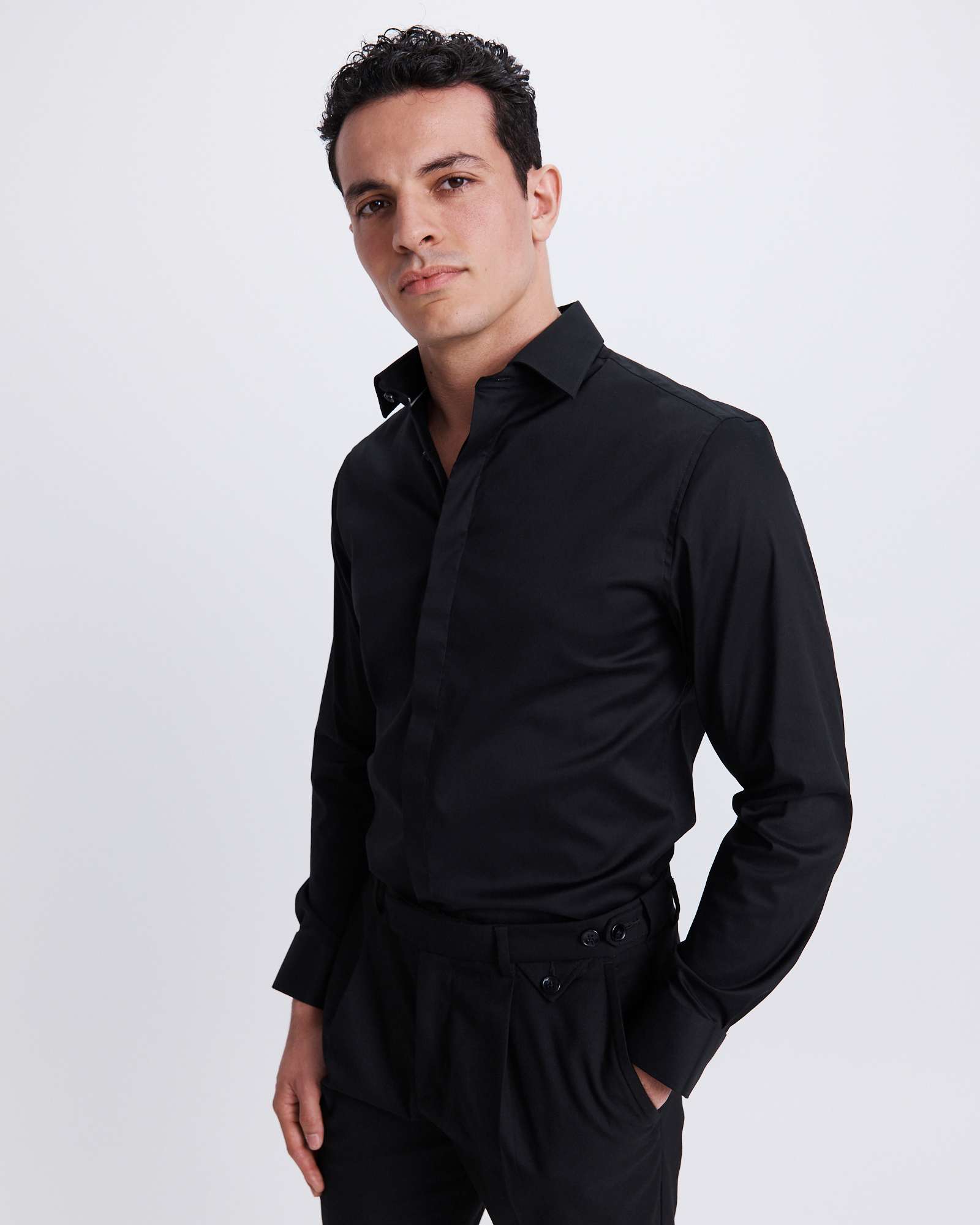 Stretch Poplin Shirt