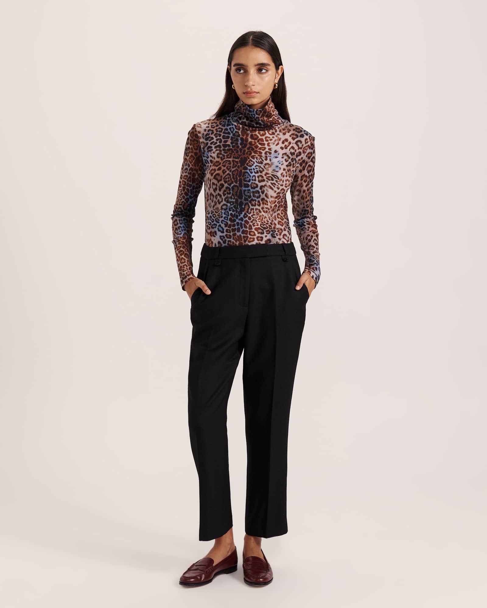Prudence Wool Slim Leg Pant