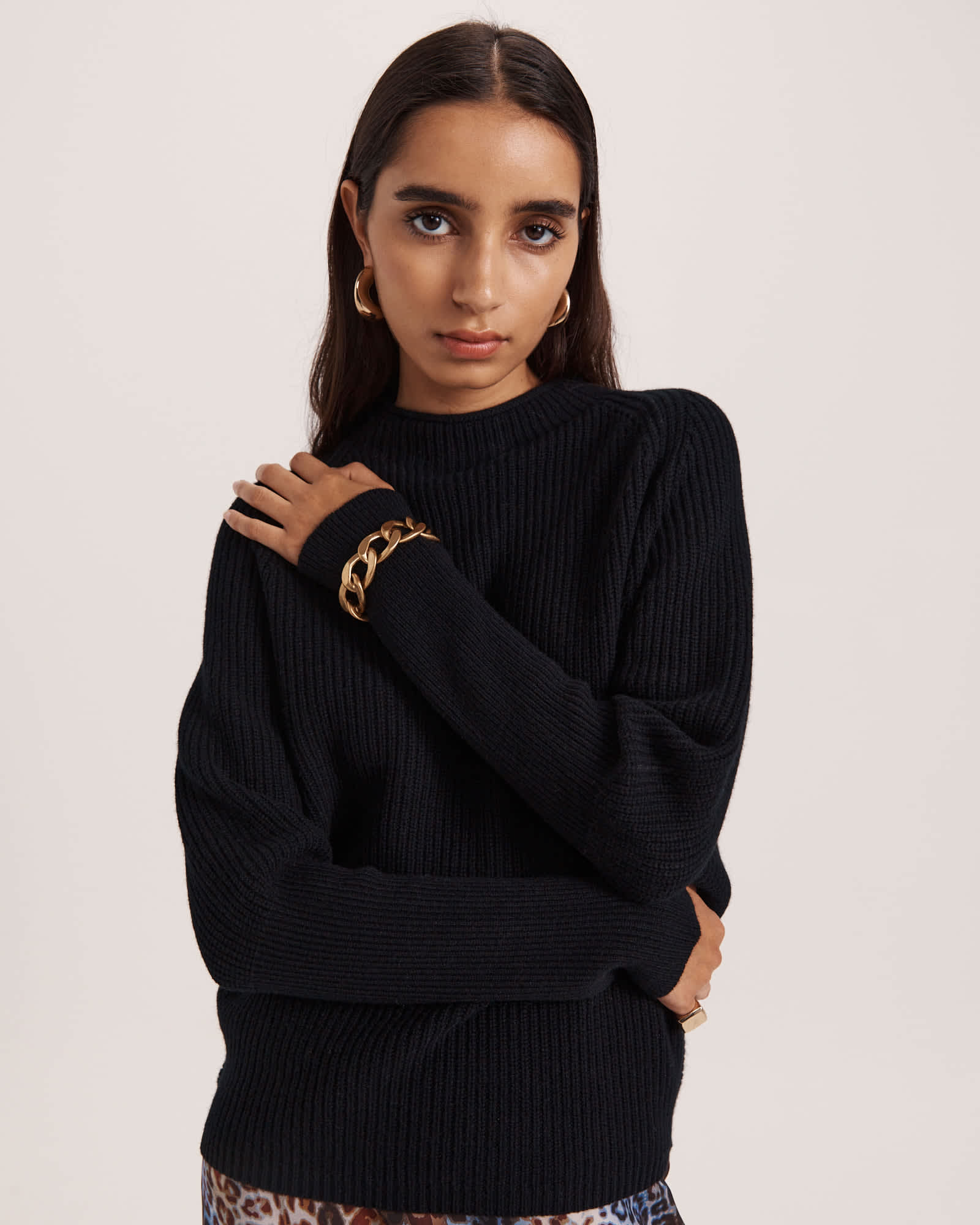 Nora Wool Batwing Sweater