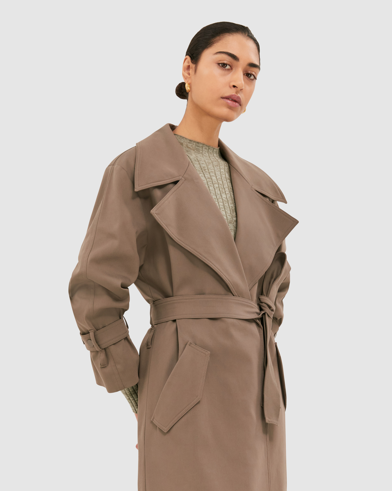 trench coat from i care a lot
