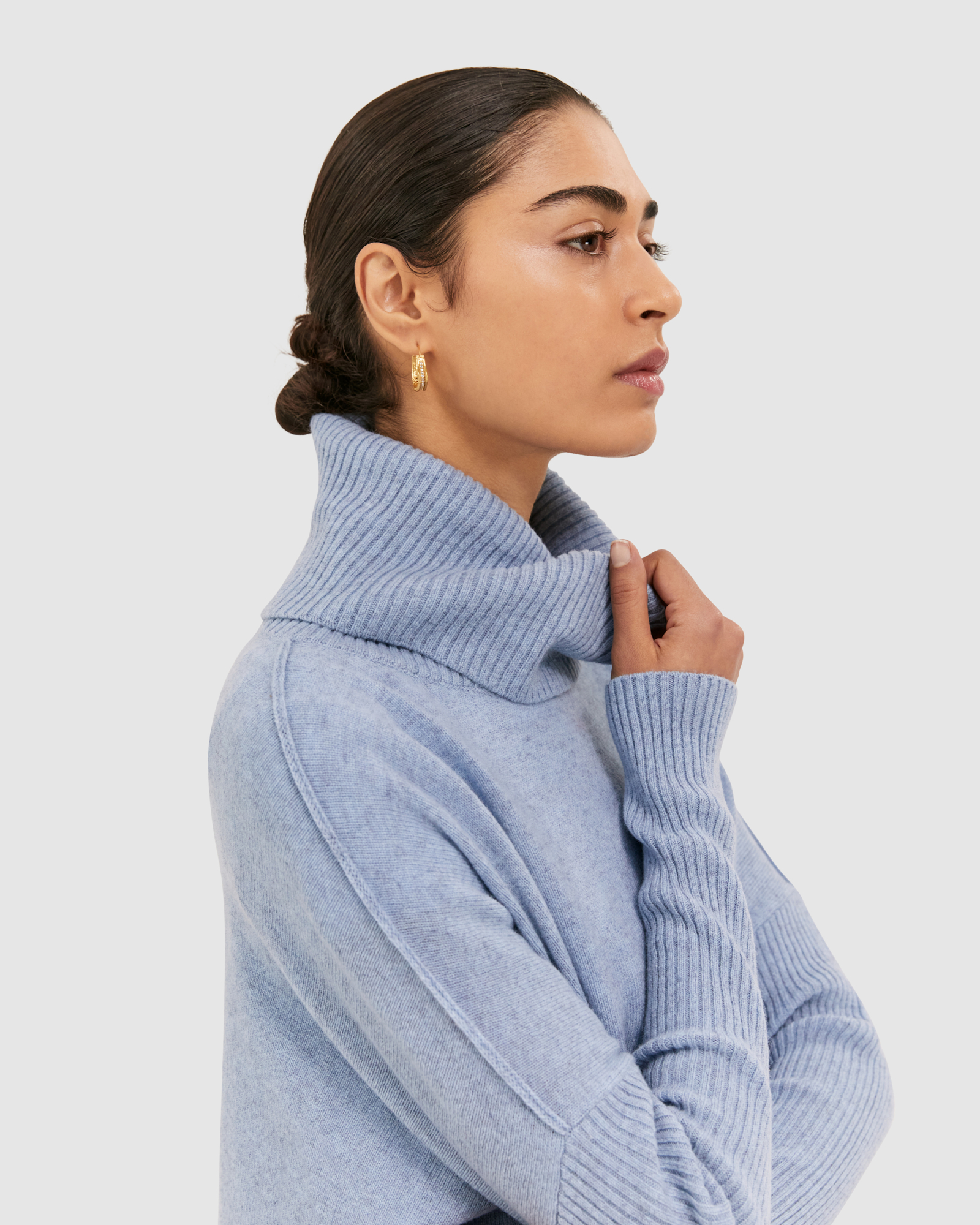 Saba claudia roll neck discount