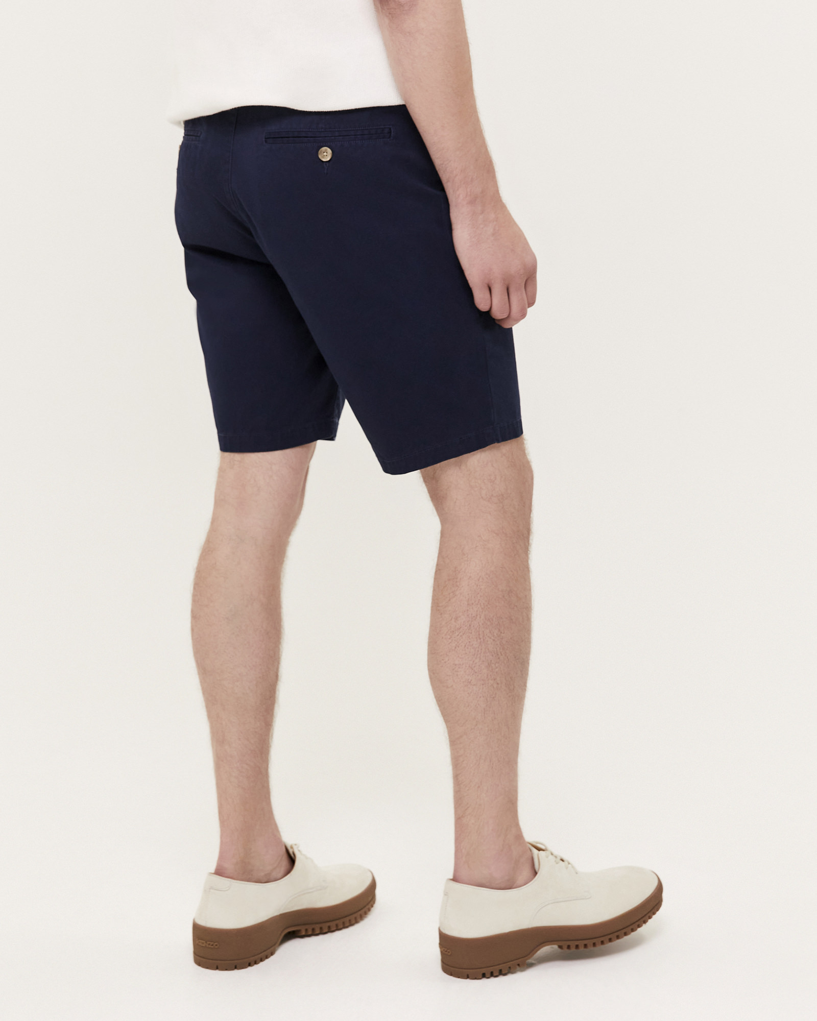 Navy blue chino shorts hot sale