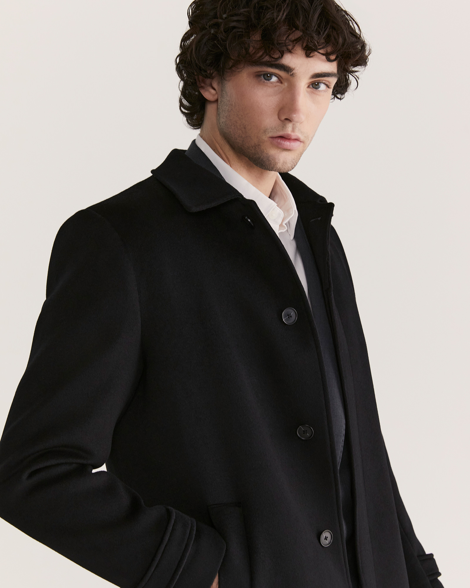 Christopher Wool Overcoat SABA