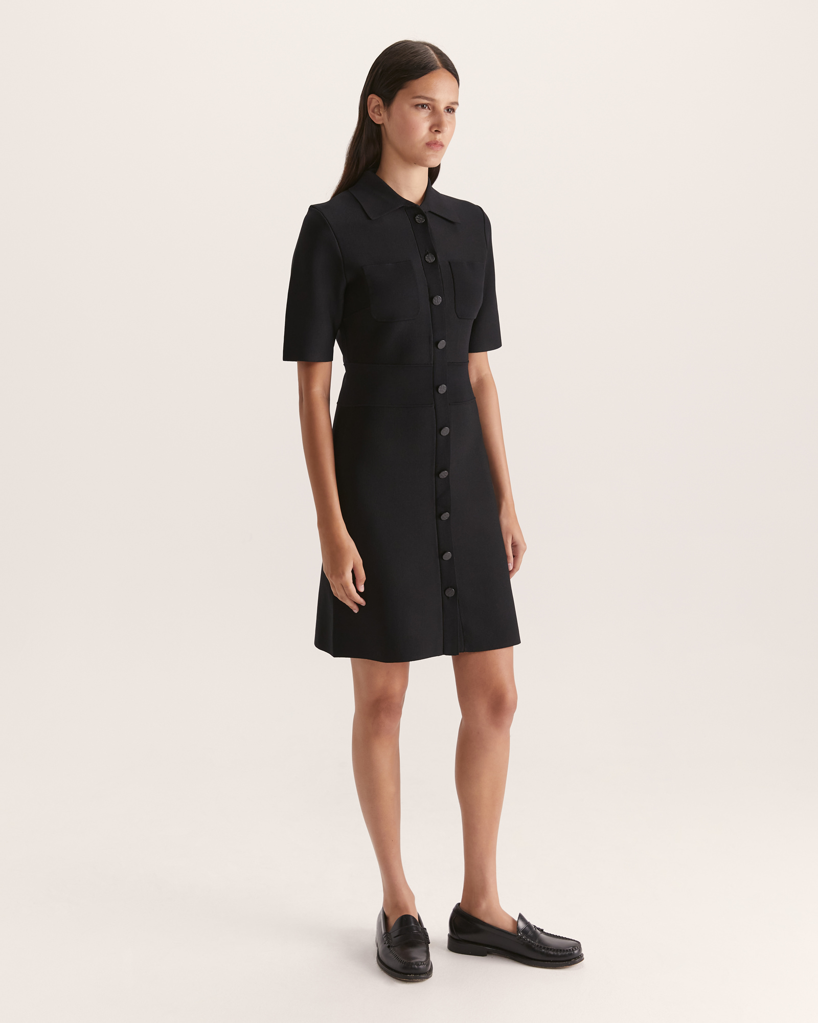 Button up dress with pockets 2025