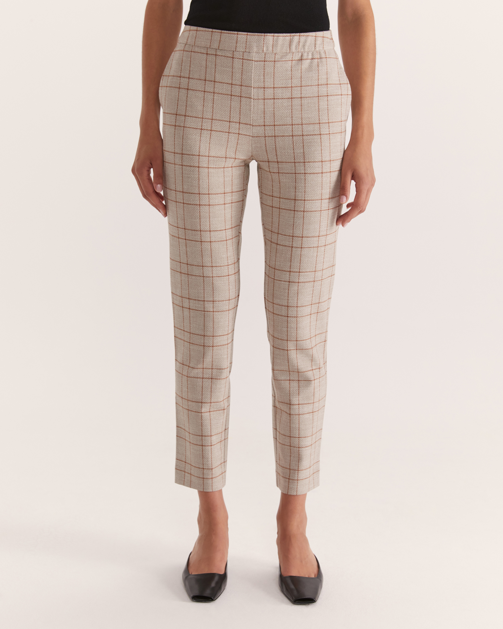 Anastasia Check Pull On Pant SABA