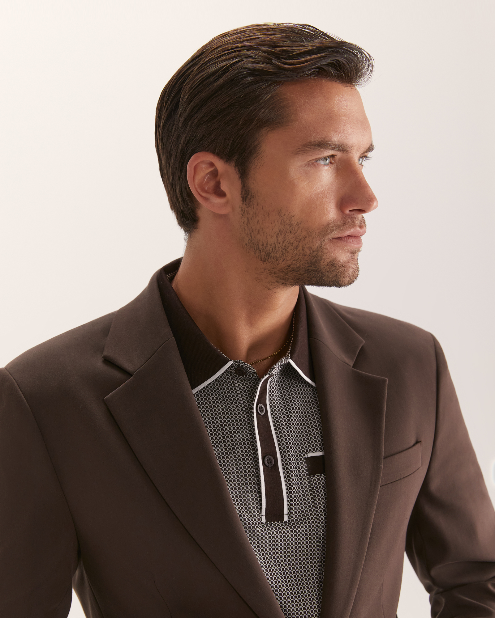 Coffee colour blazer on sale
