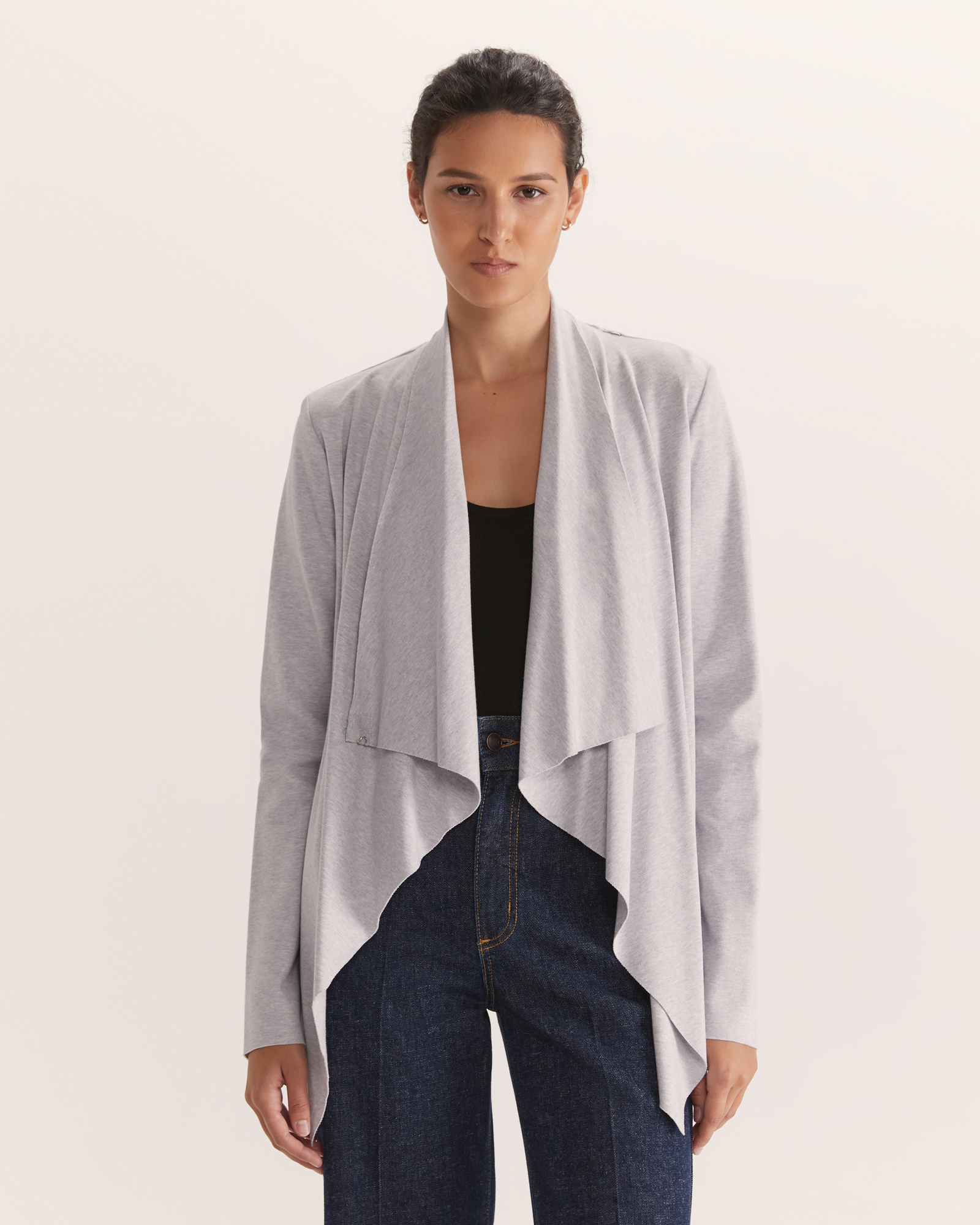 Grey cardigan outlet