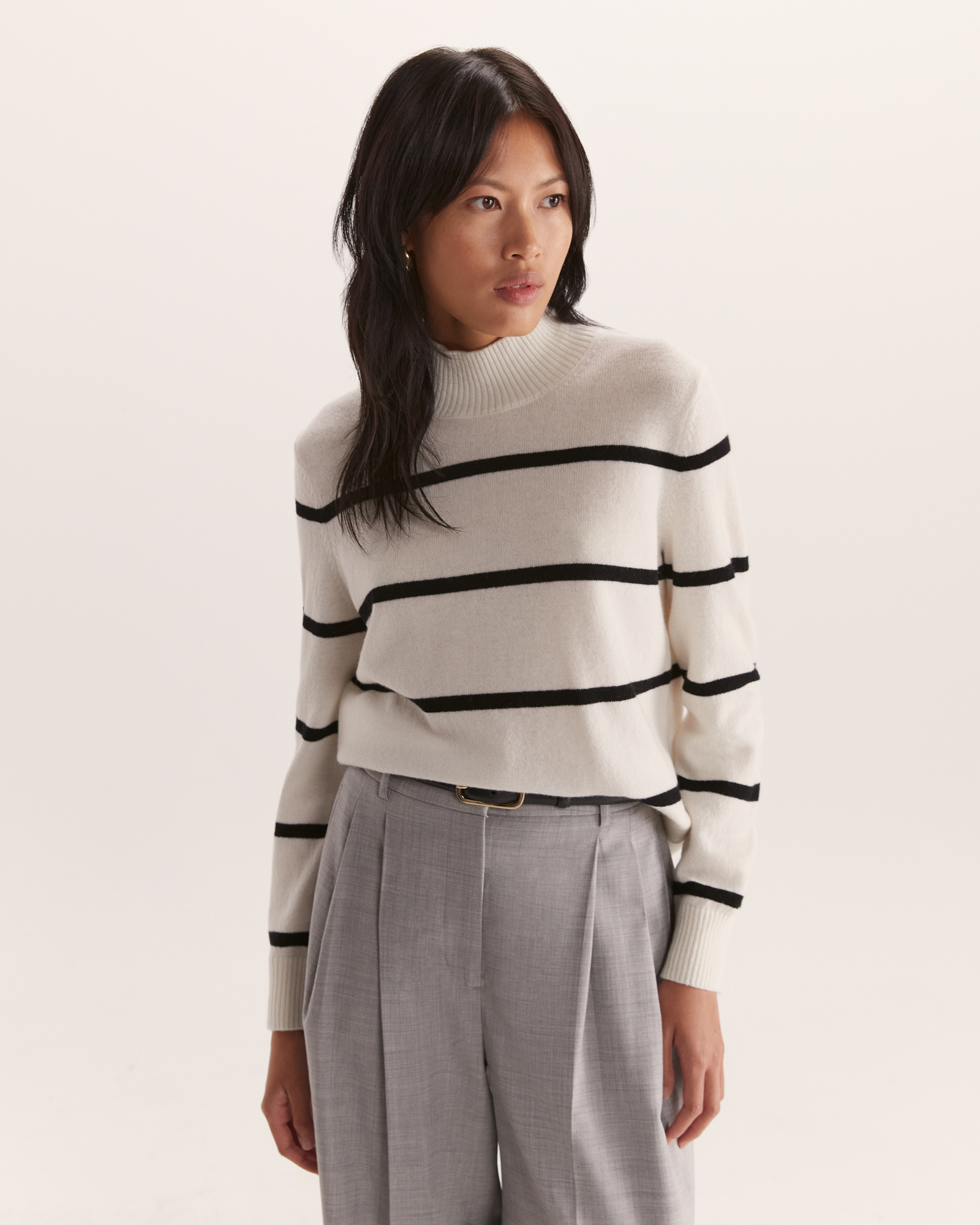 saba claudia roll neck