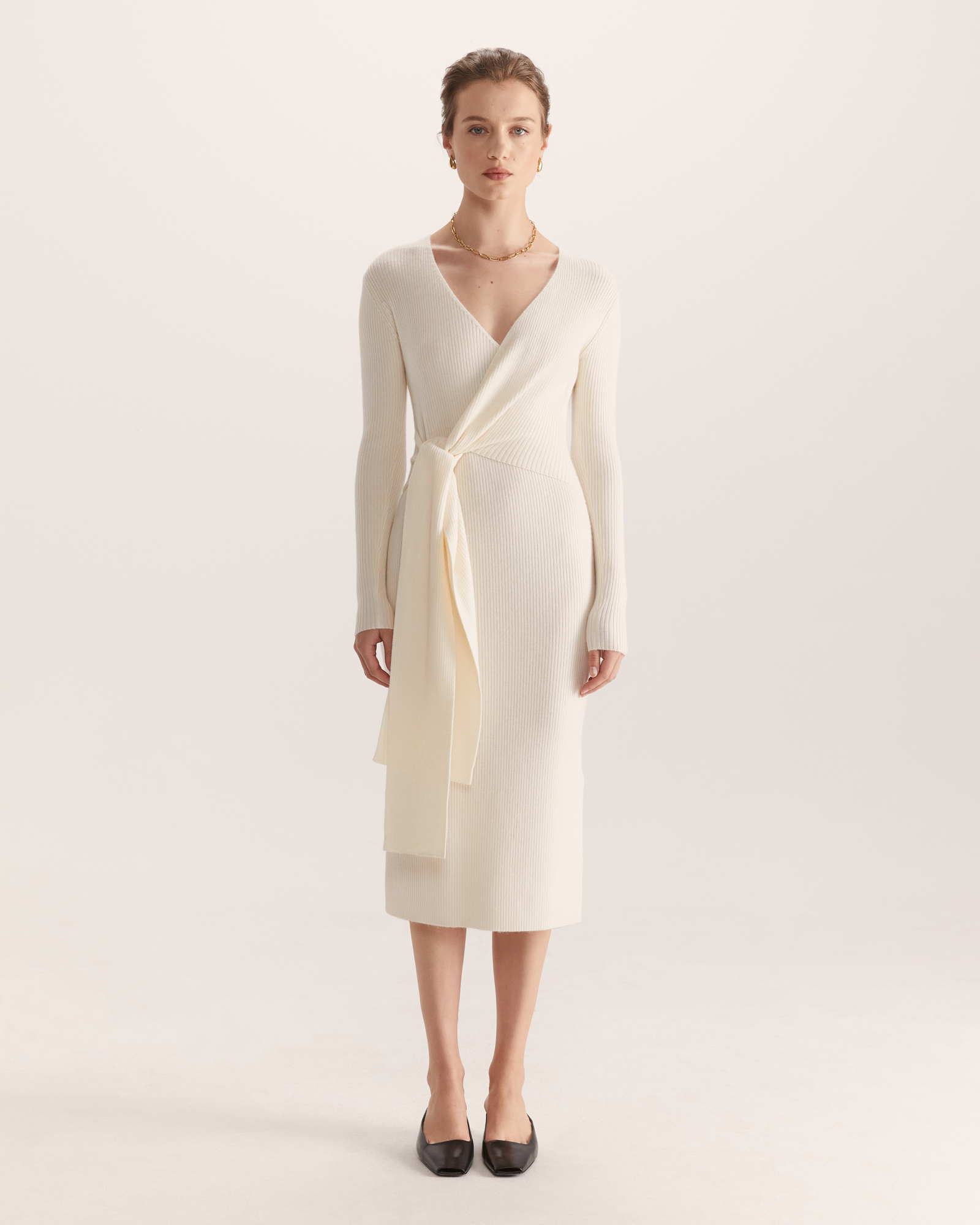 White winter dress sale