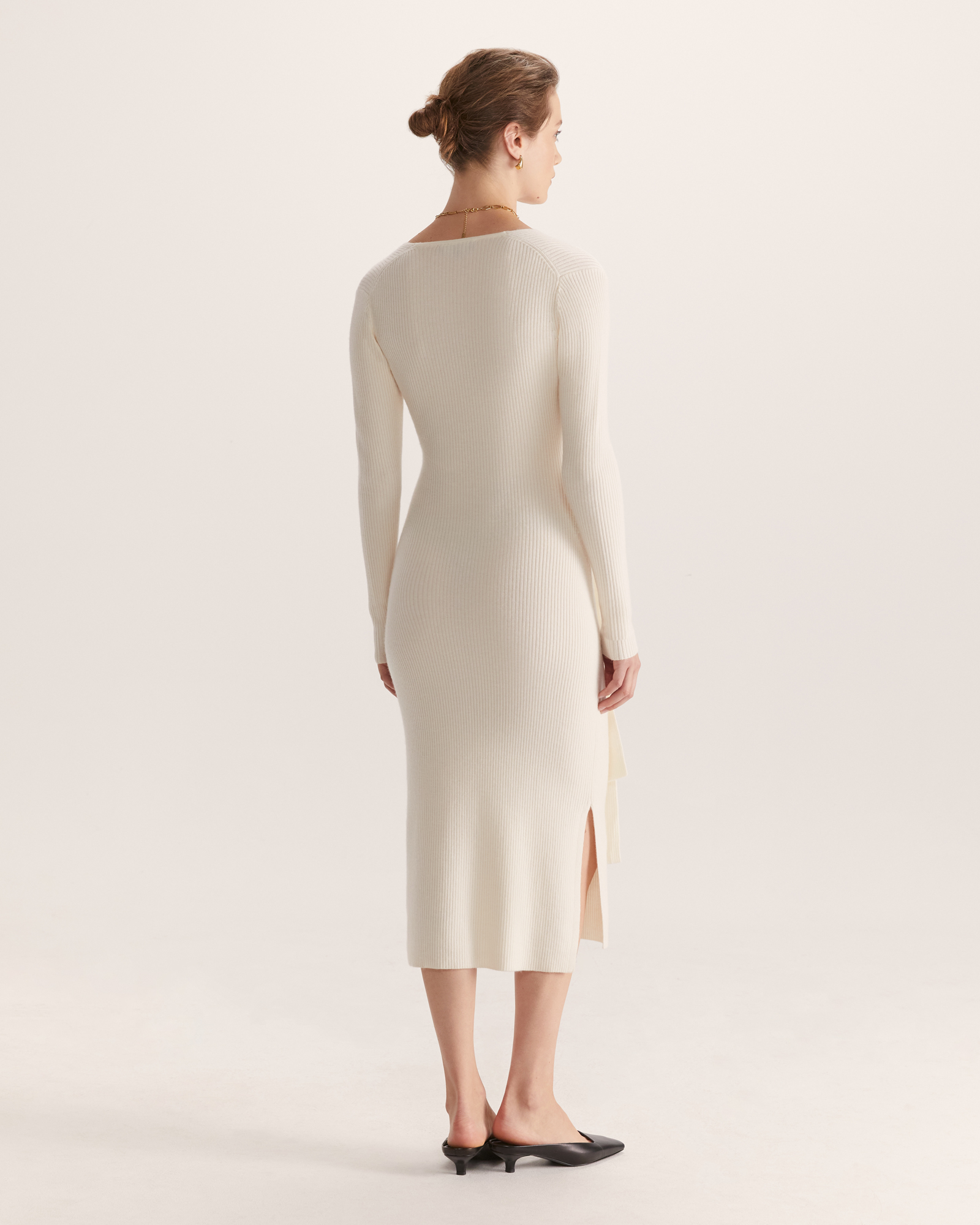 White wool dress 2025