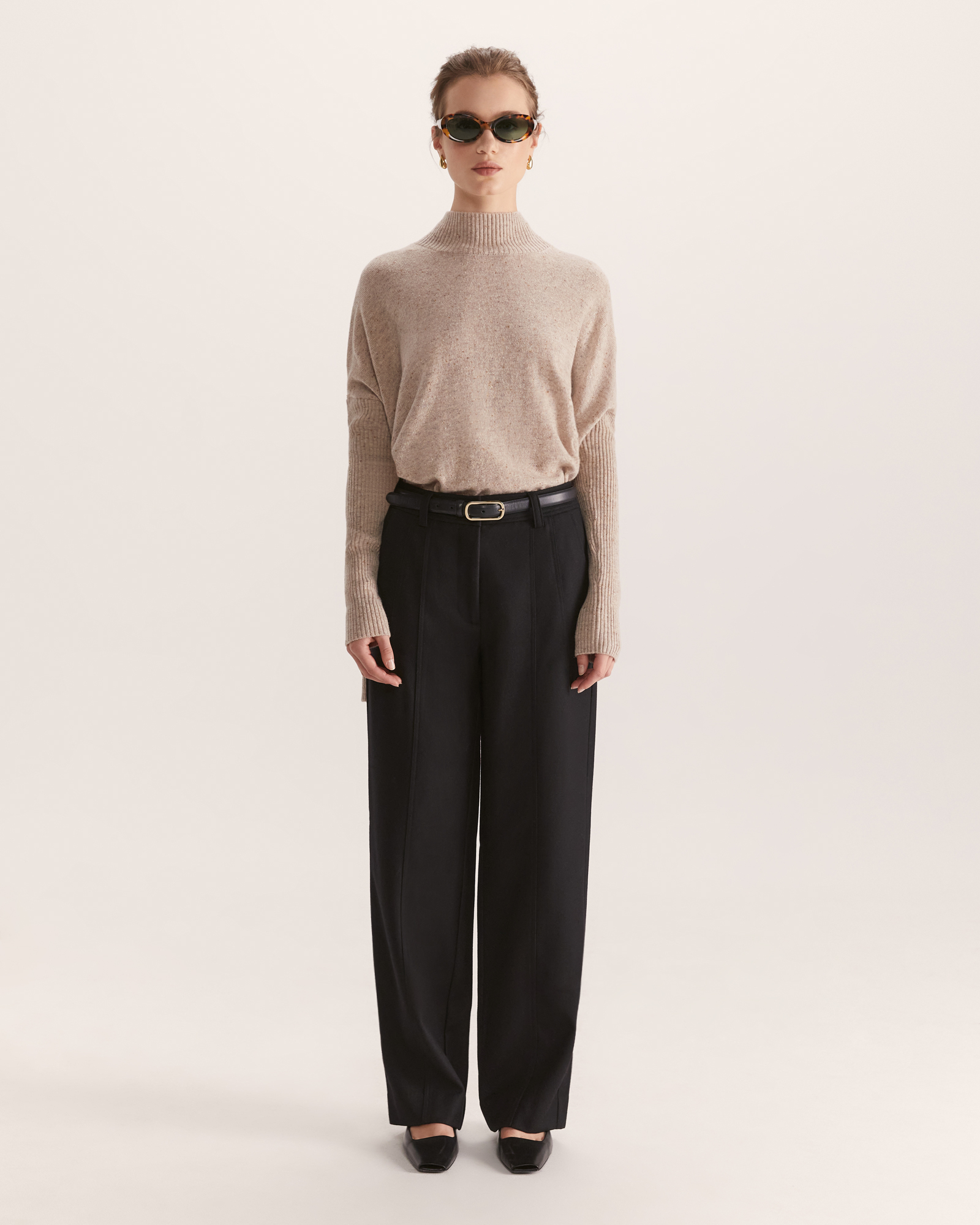 saba claudia roll neck