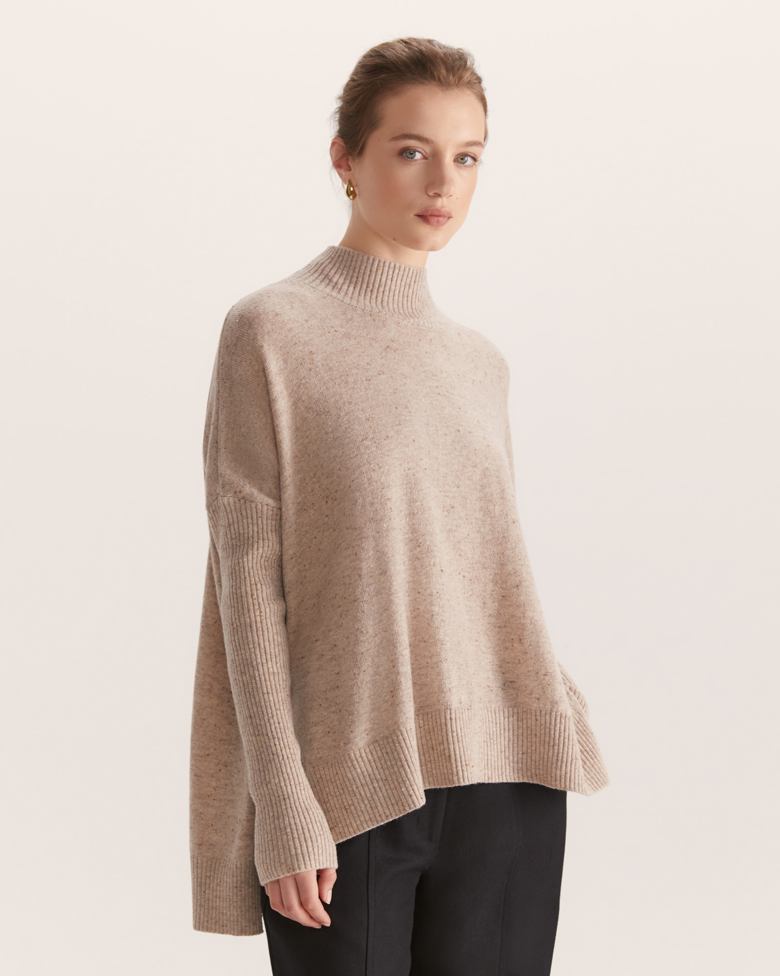 saba claudia roll neck