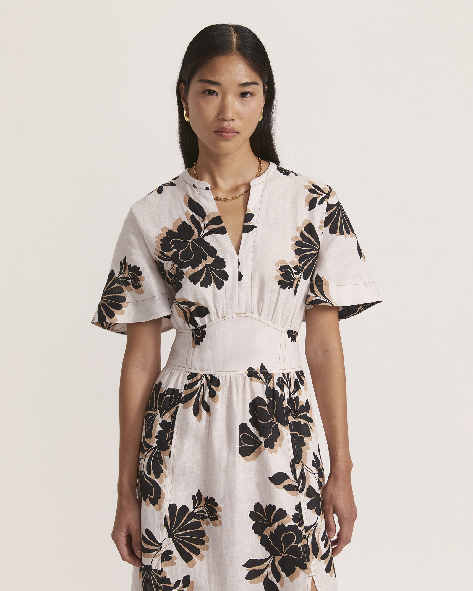 Saba midi dress discount
